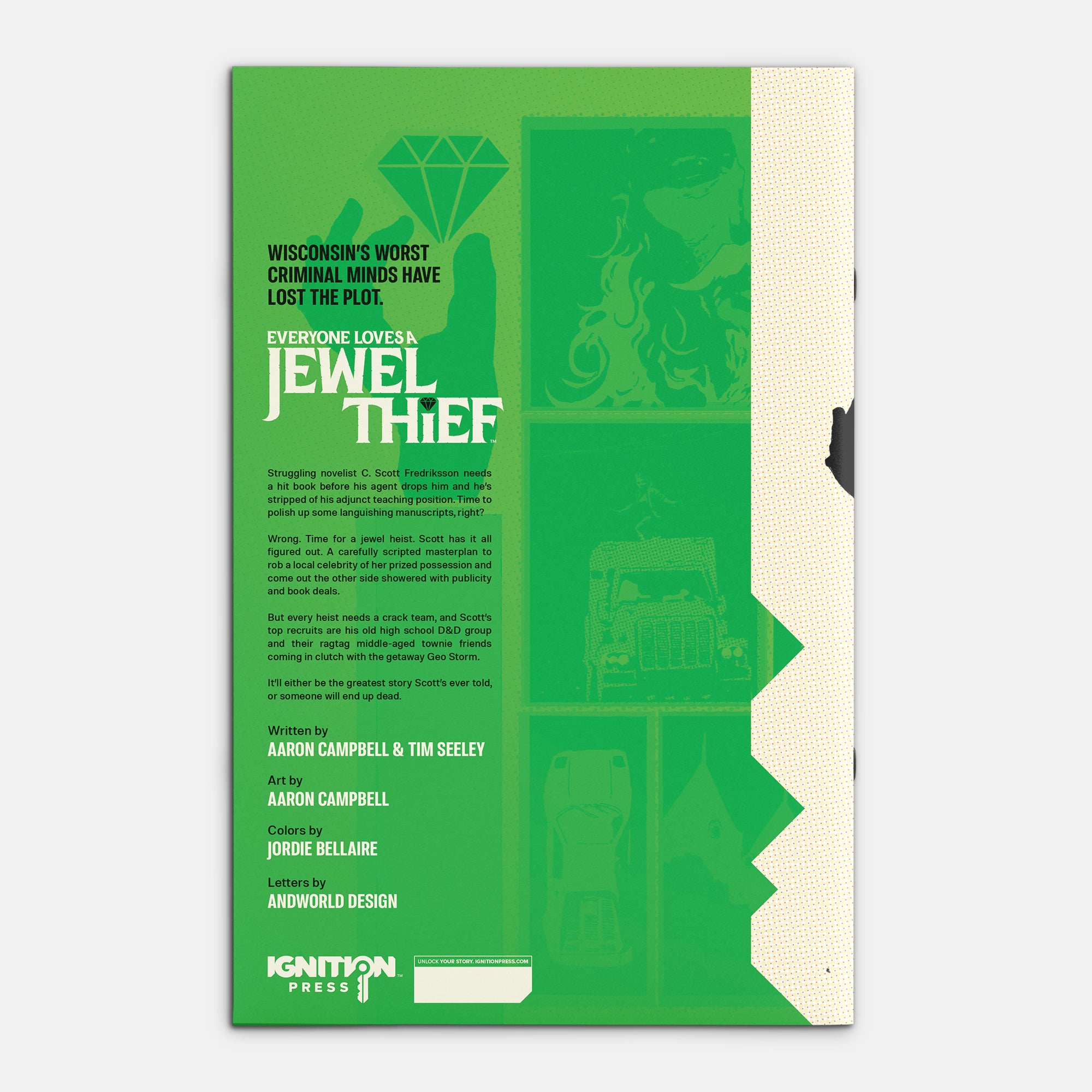 Everyone Loves A Jewel Thief #3 Cover B Andrea Sorrentino