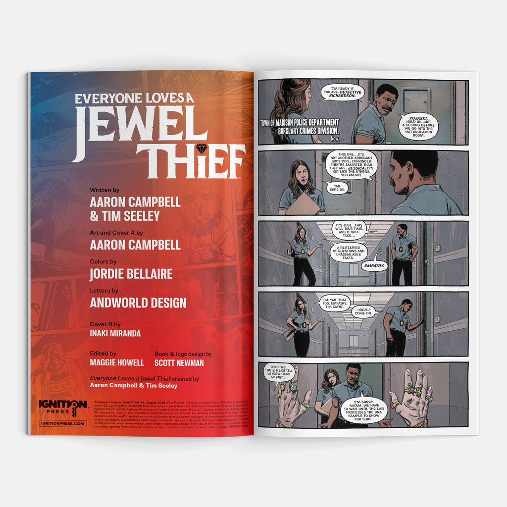 Everyone Loves A Jewel Thief #4 Cover A Aaron Campbell