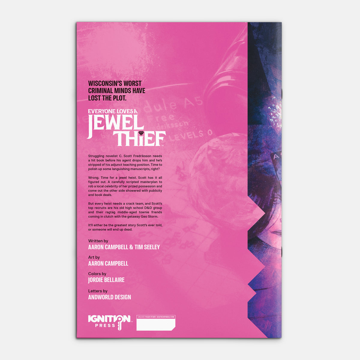 Everyone Loves A Jewel Thief #5 Cover A Aaron Campbell