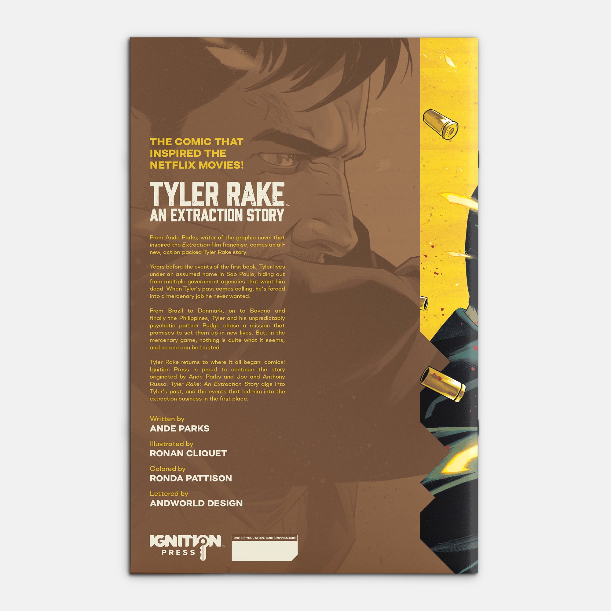 Tyler Rake: An Extraction Story #1 Cover A Declan Shalvey