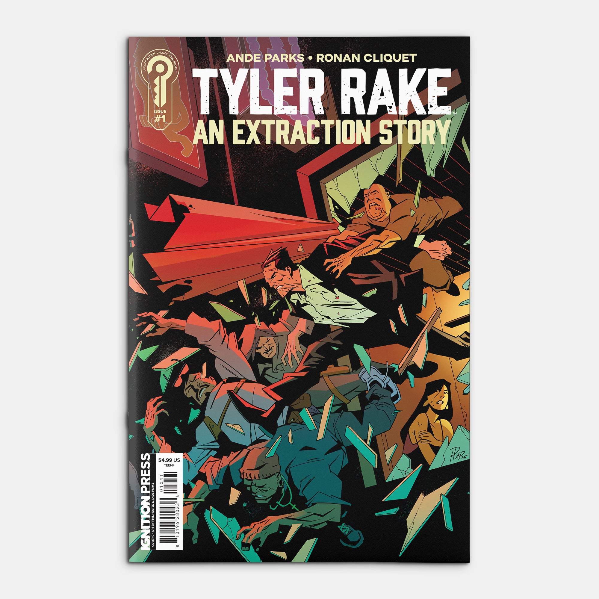 Tyler Rake: An Extraction Story #1 Cover C Phil Hester 1:10