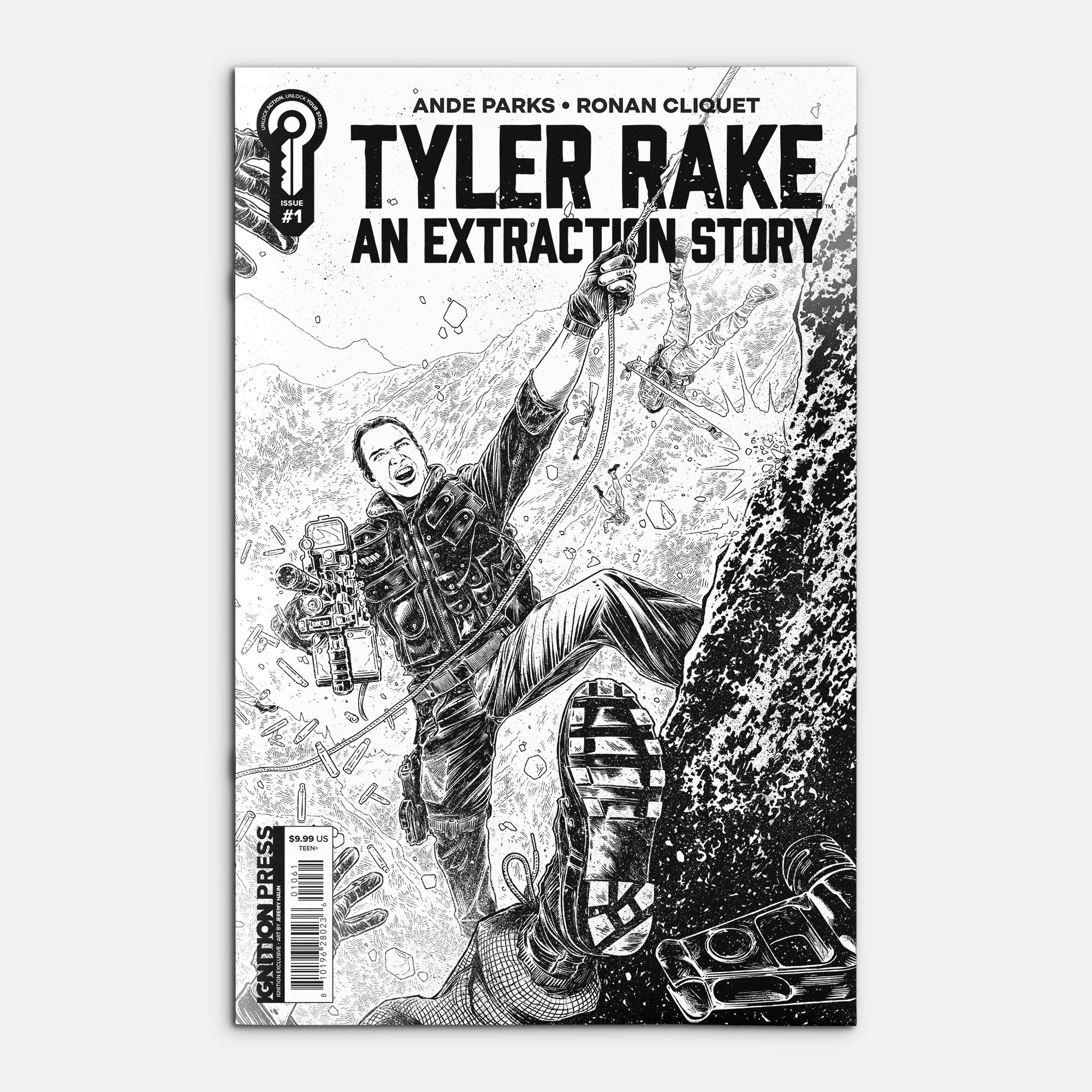 Tyler Rake: An Extraction Story #1 Cover D Jeremy Haun Ignition Exclusive