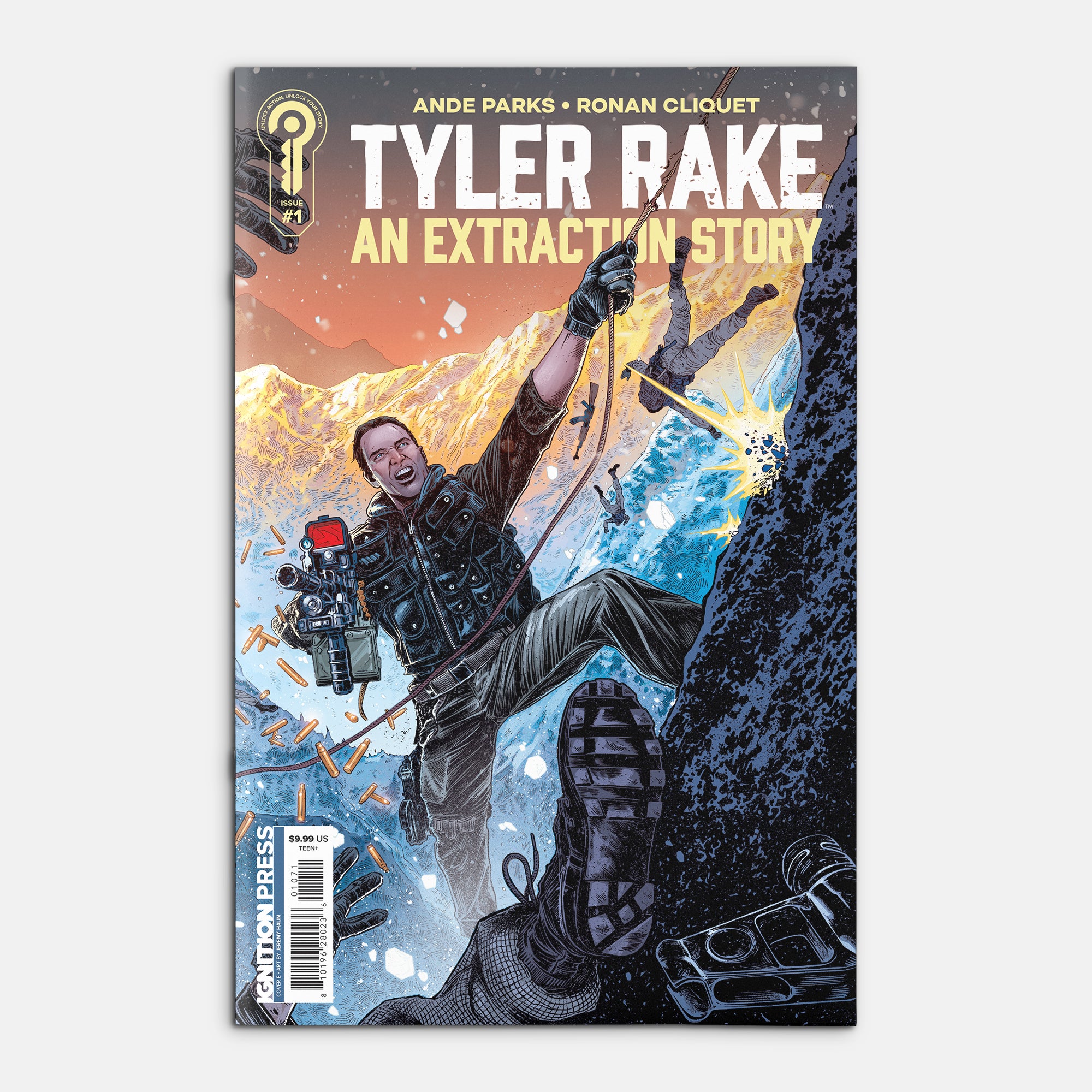 Tyler Rake: An Extraction Story #1 Cover E Exclusive Planet Comic Con.