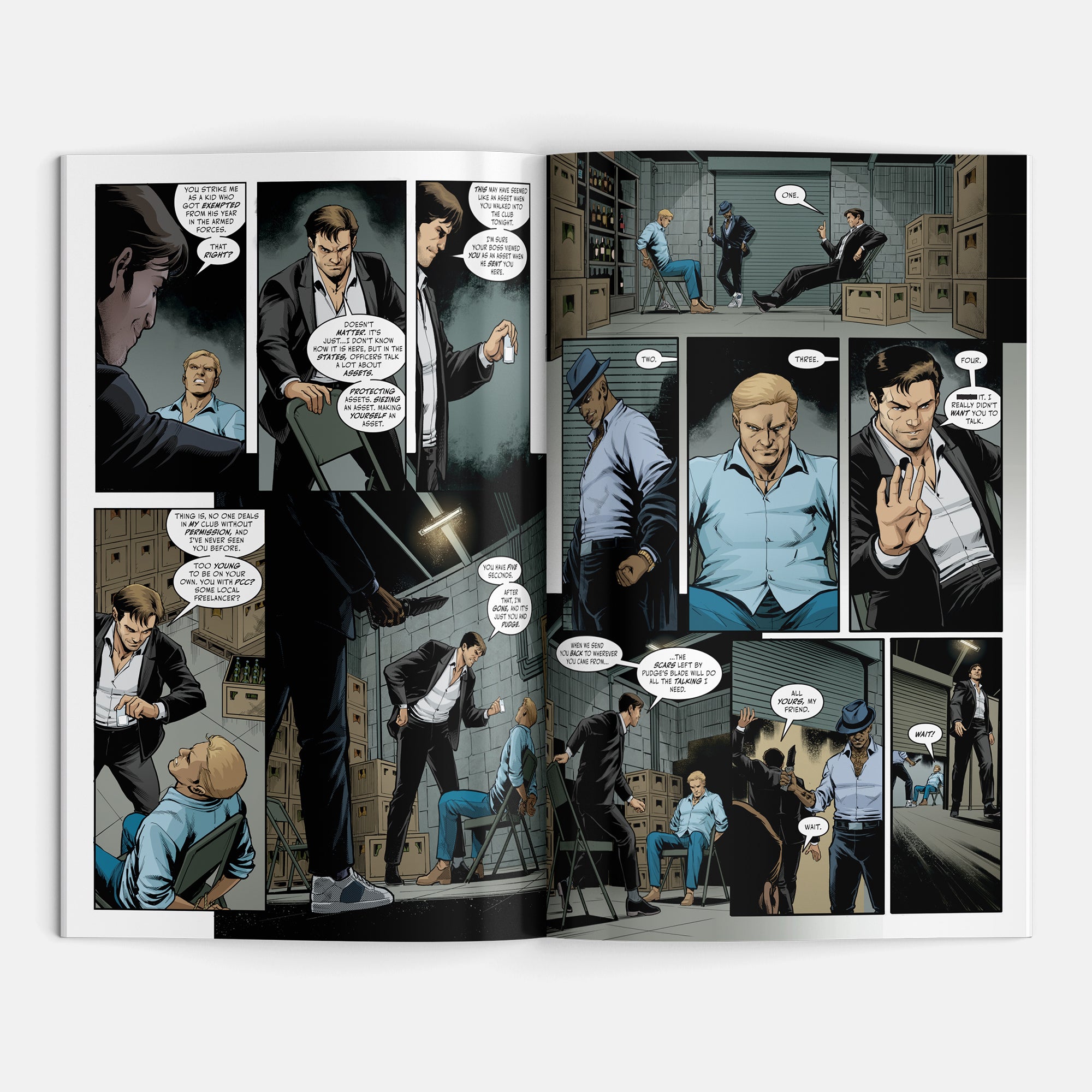 Tyler Rake: An Extraction Story #1 Cover A Declan Shalvey