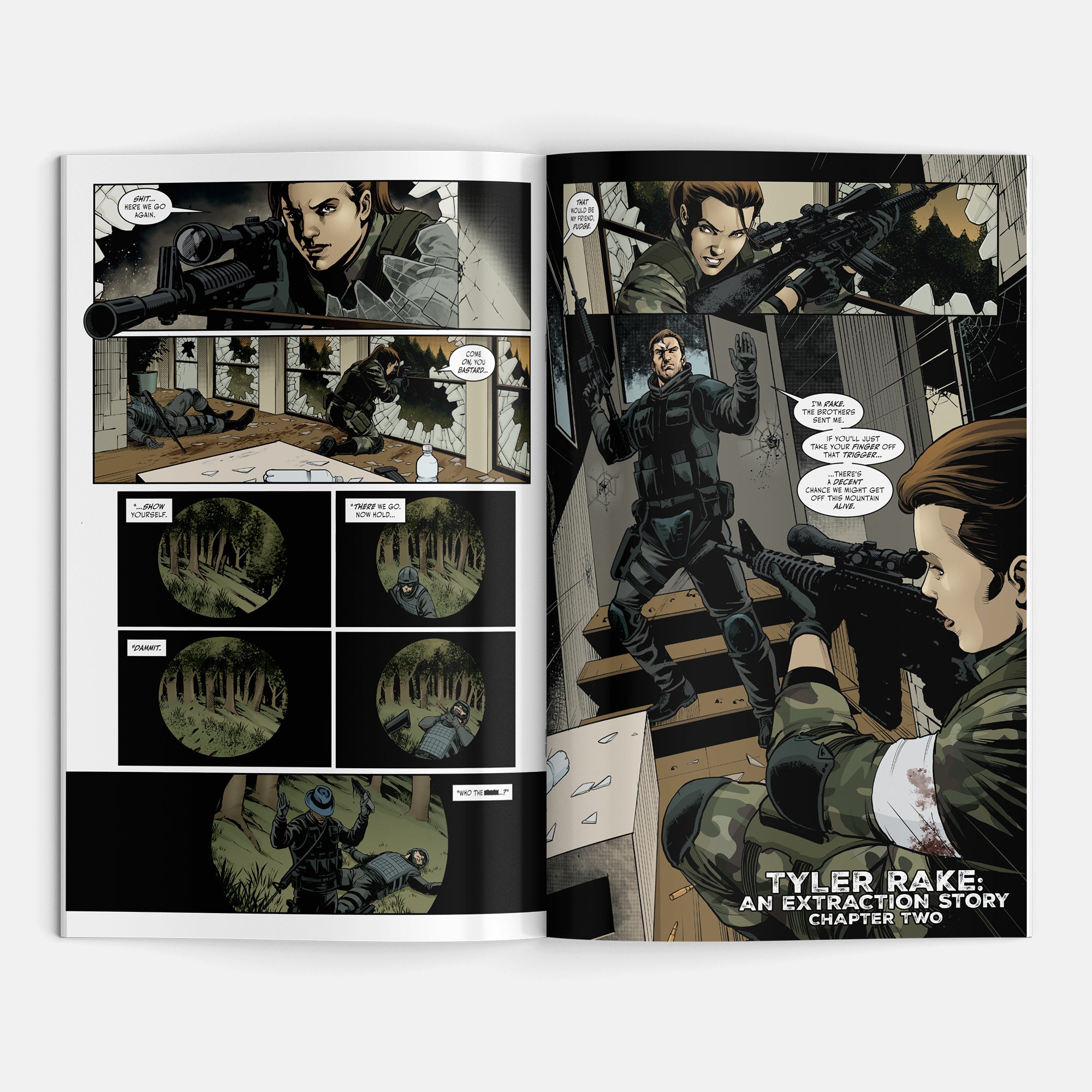 Tyler Rake: An Extraction Story #2 Cover A Declan Shalvey