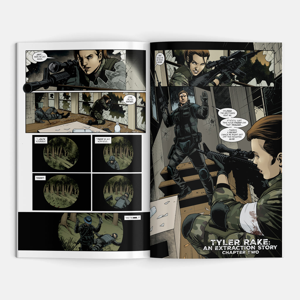 Tyler Rake: An Extraction Story #2 Cover B Marco Santucci