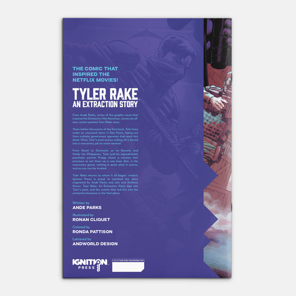 Tyler Rake: An Extraction Story #3 Cover B Marco Santucci