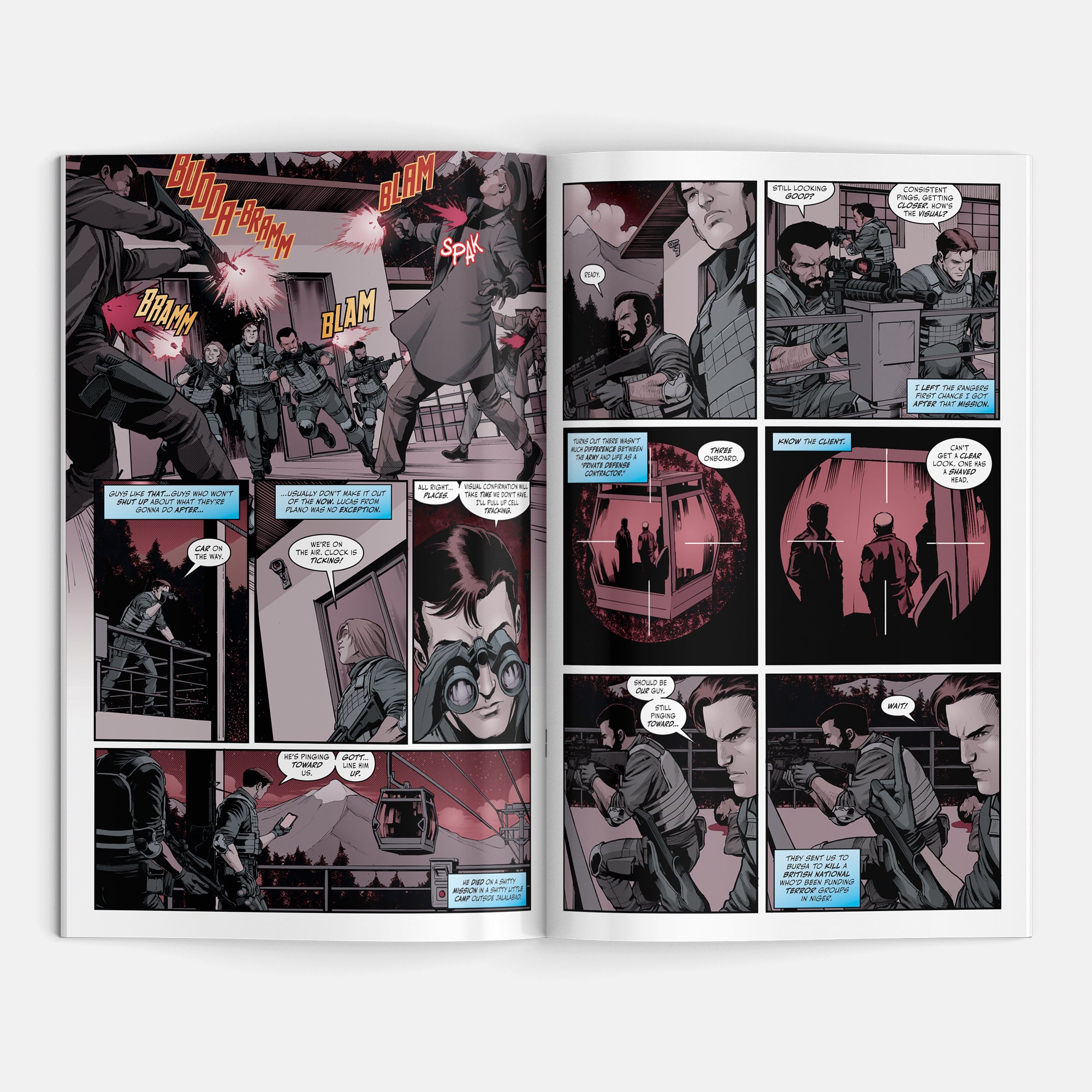 Tyler Rake: An Extraction Story #3 Cover B Marco Santucci