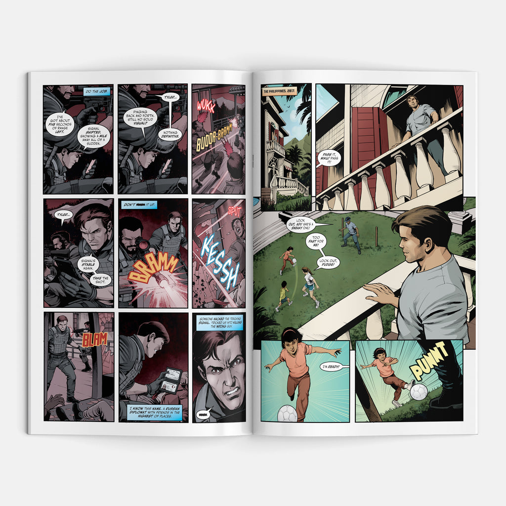 Tyler Rake: An Extraction Story #3 Cover A Declan Shalvey