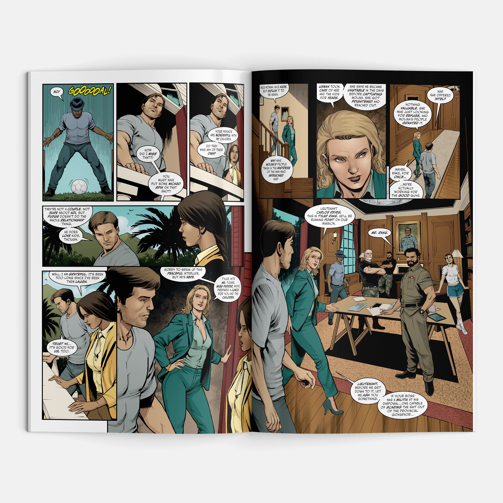 Tyler Rake: An Extraction Story #3 Cover A Declan Shalvey