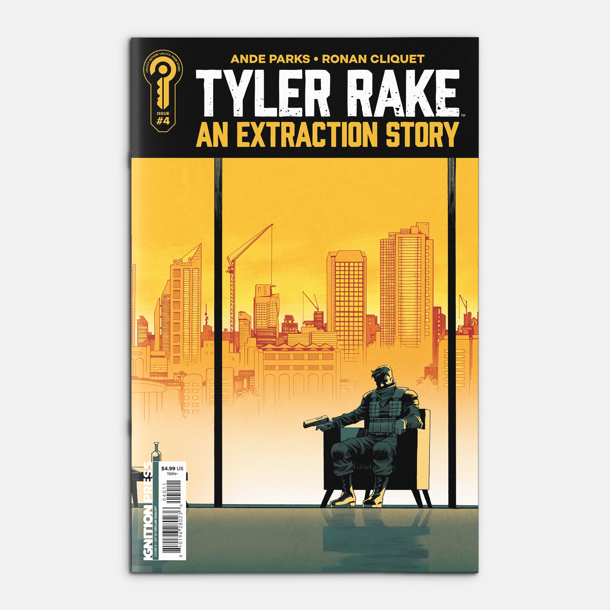 Tyler Rake: An Extraction Story #4 Cover A Declan Shalvey