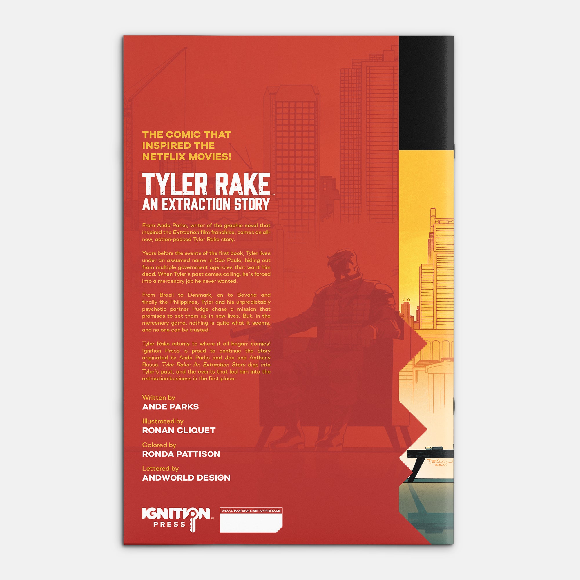 Tyler Rake: An Extraction Story #4 Cover A Declan Shalvey