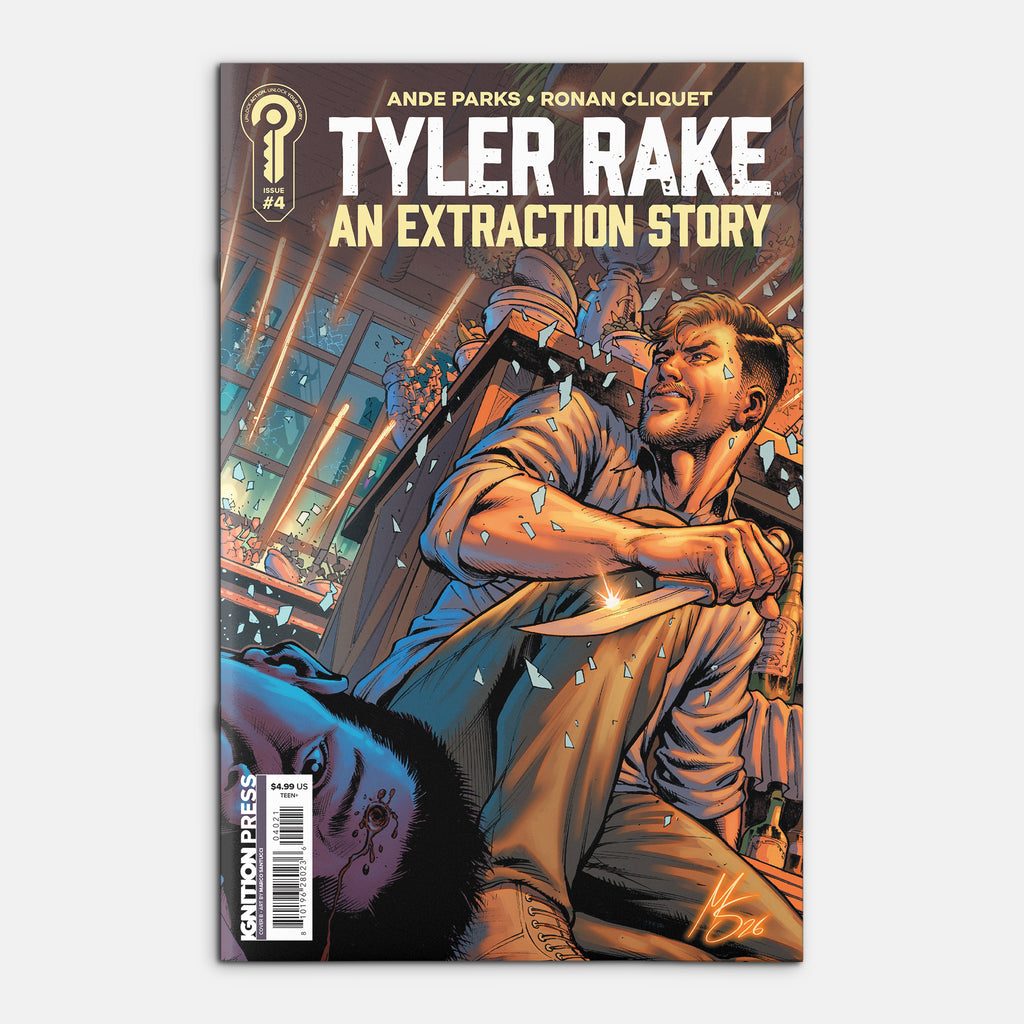 Tyler Rake: An Extraction Story #4 Cover B Marco Santucci