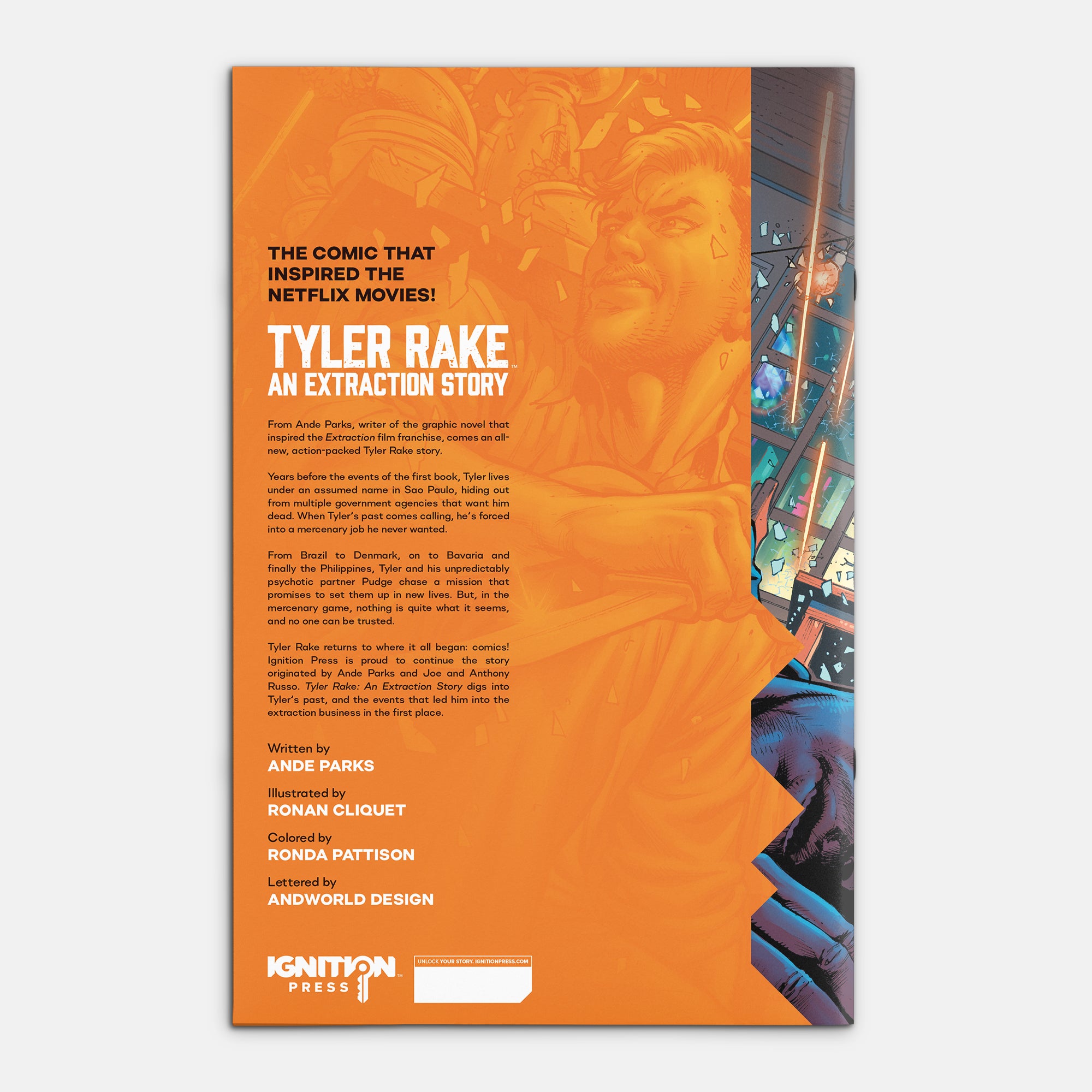 Tyler Rake: An Extraction Story #4 Cover B Marco Santucci