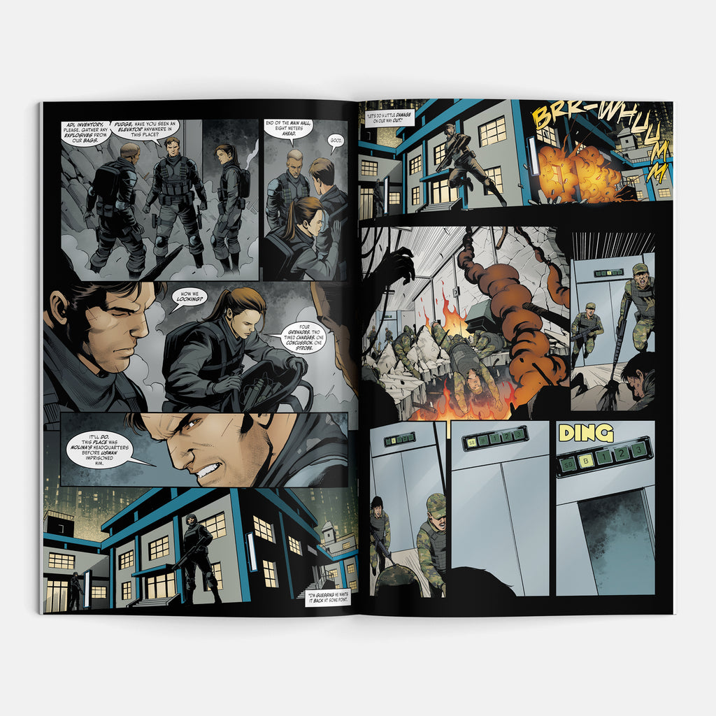 Tyler Rake: An Extraction Story #4 Cover A Declan Shalvey
