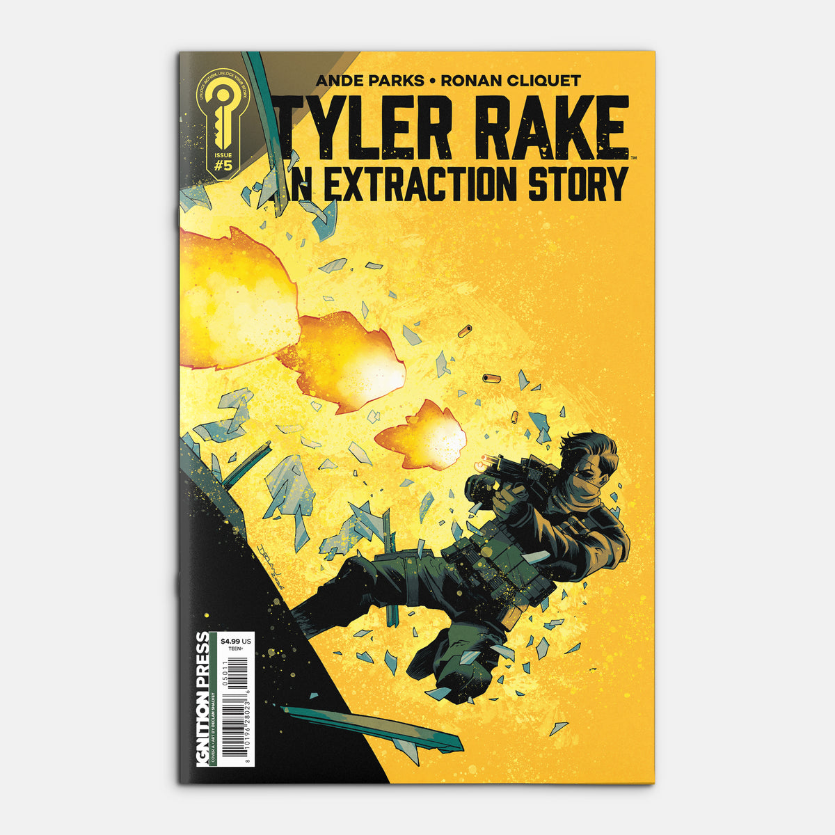 Tyler Rake: An Extraction Story #5 Cover A Declan Shalvey