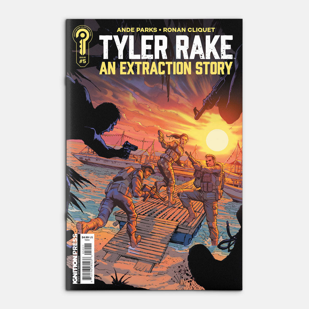 Tyler Rake: An Extraction Story #5 Cover B Marco Santucci
