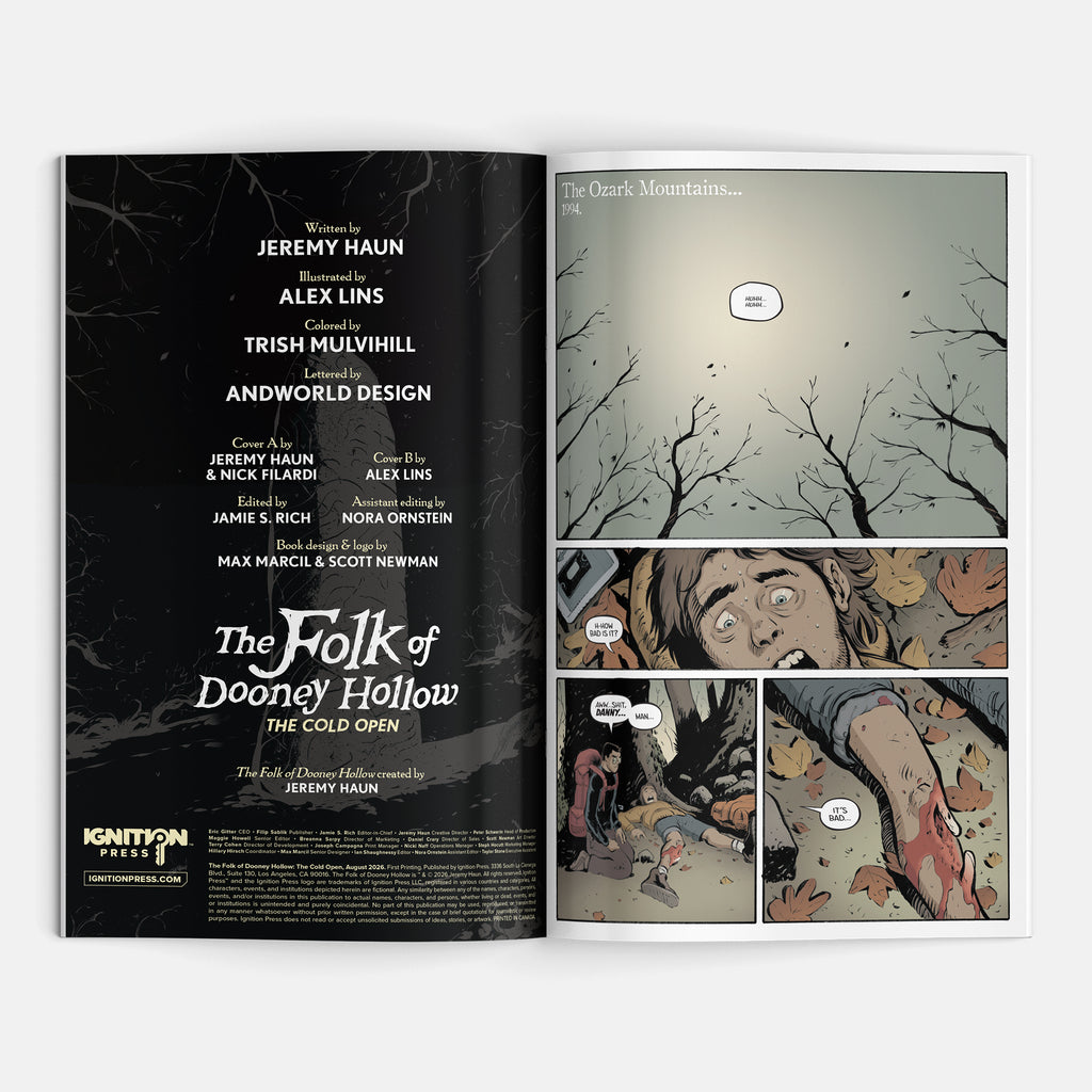 Folk of Dooney Hollow: The Cold Open Cover A Jeremy Haun