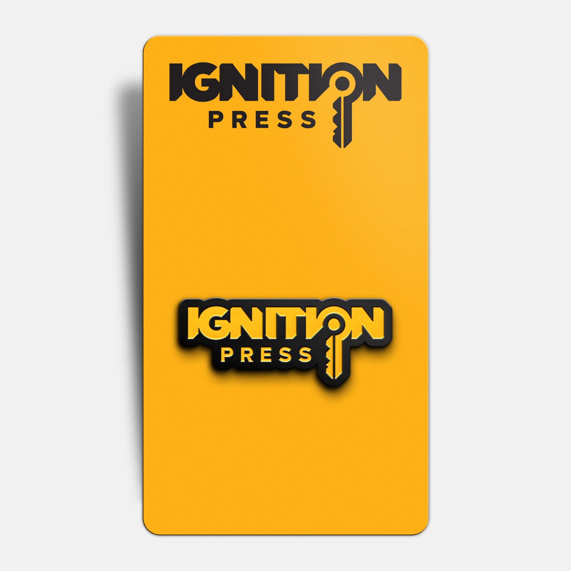 Ignition Press Integrated Logo Pin
