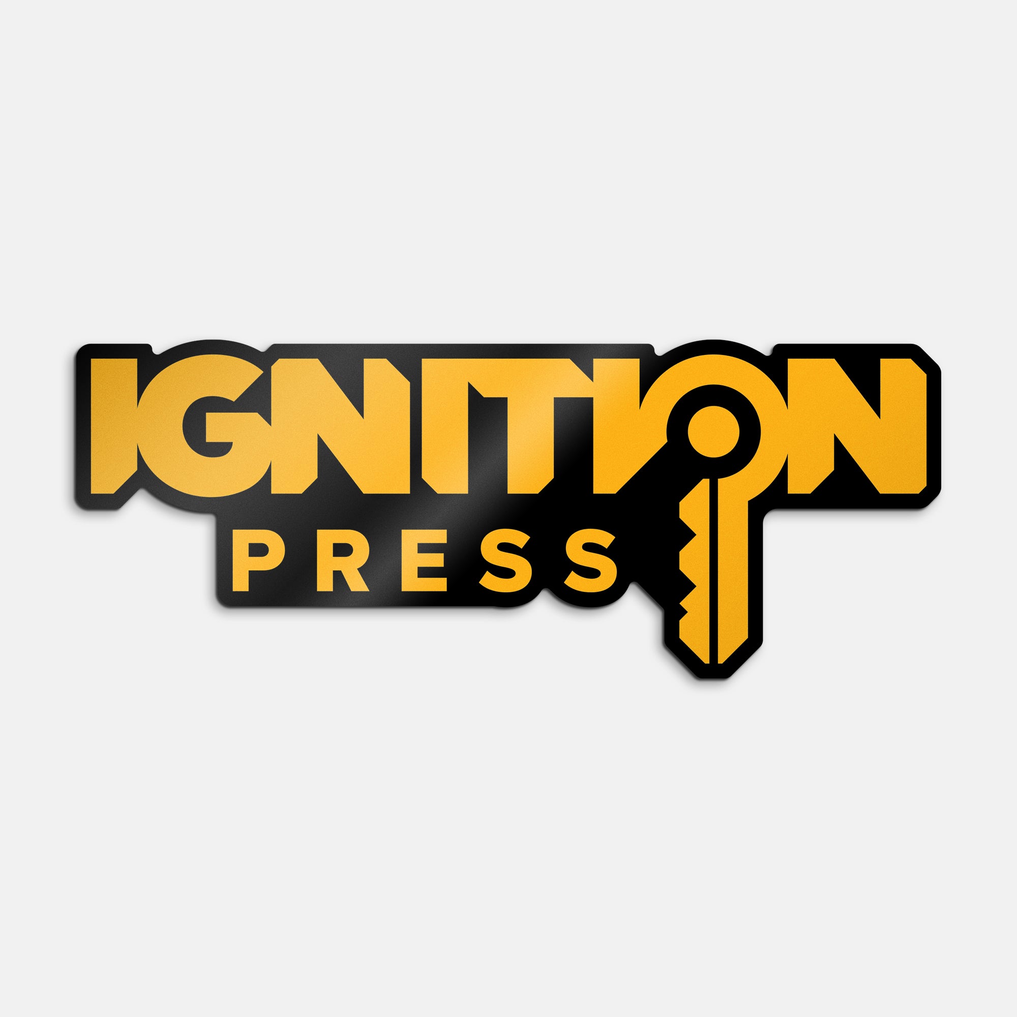 Ignition Press Integrated Vinyl Sticker