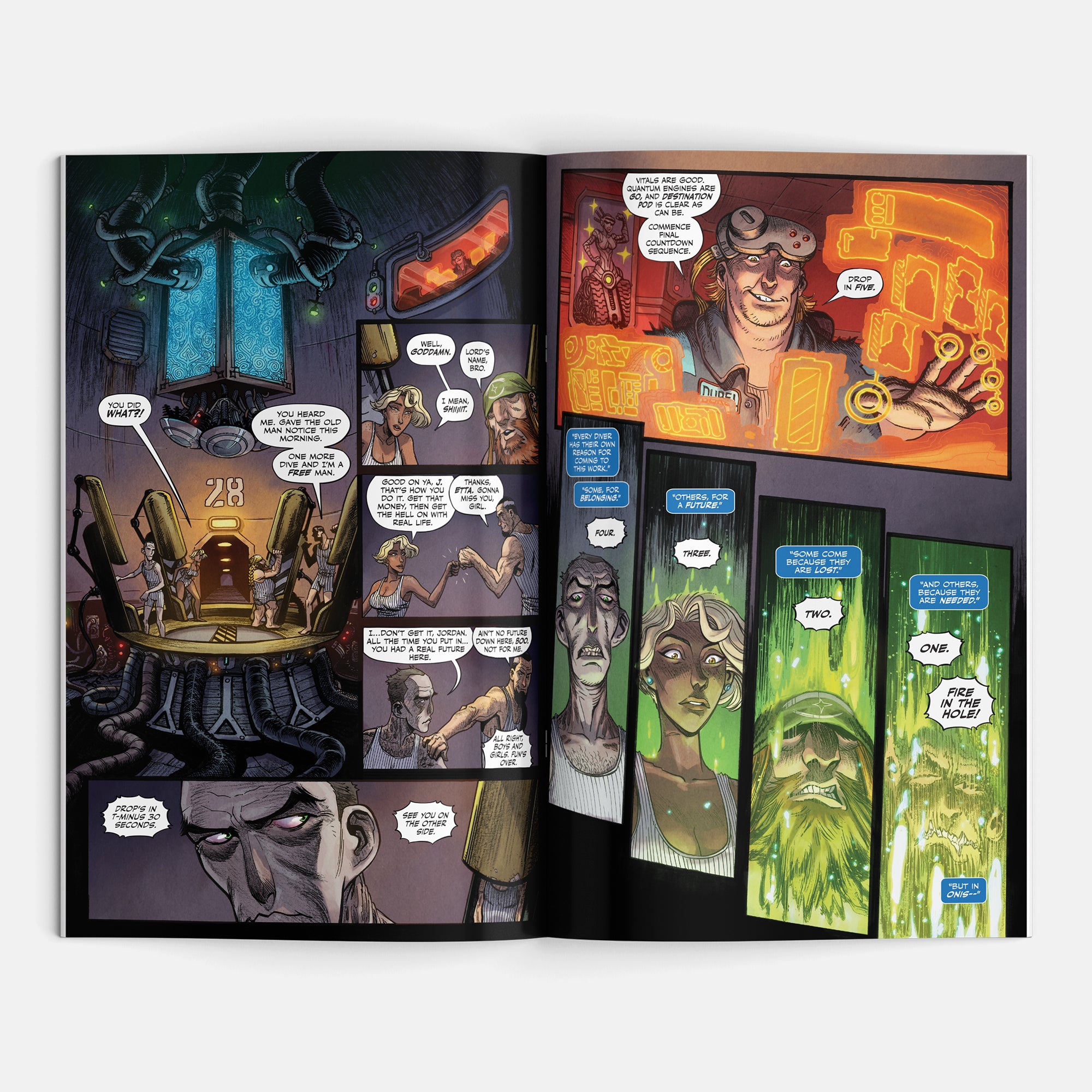 Innards: The Cold Open Cover B Joëlle Jones Planet Comic Con Exclusive