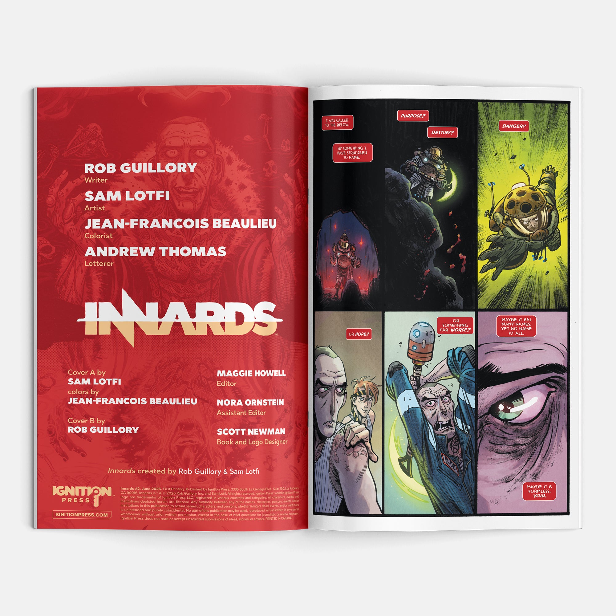 Innards #2 Cover A Sam Lotfi