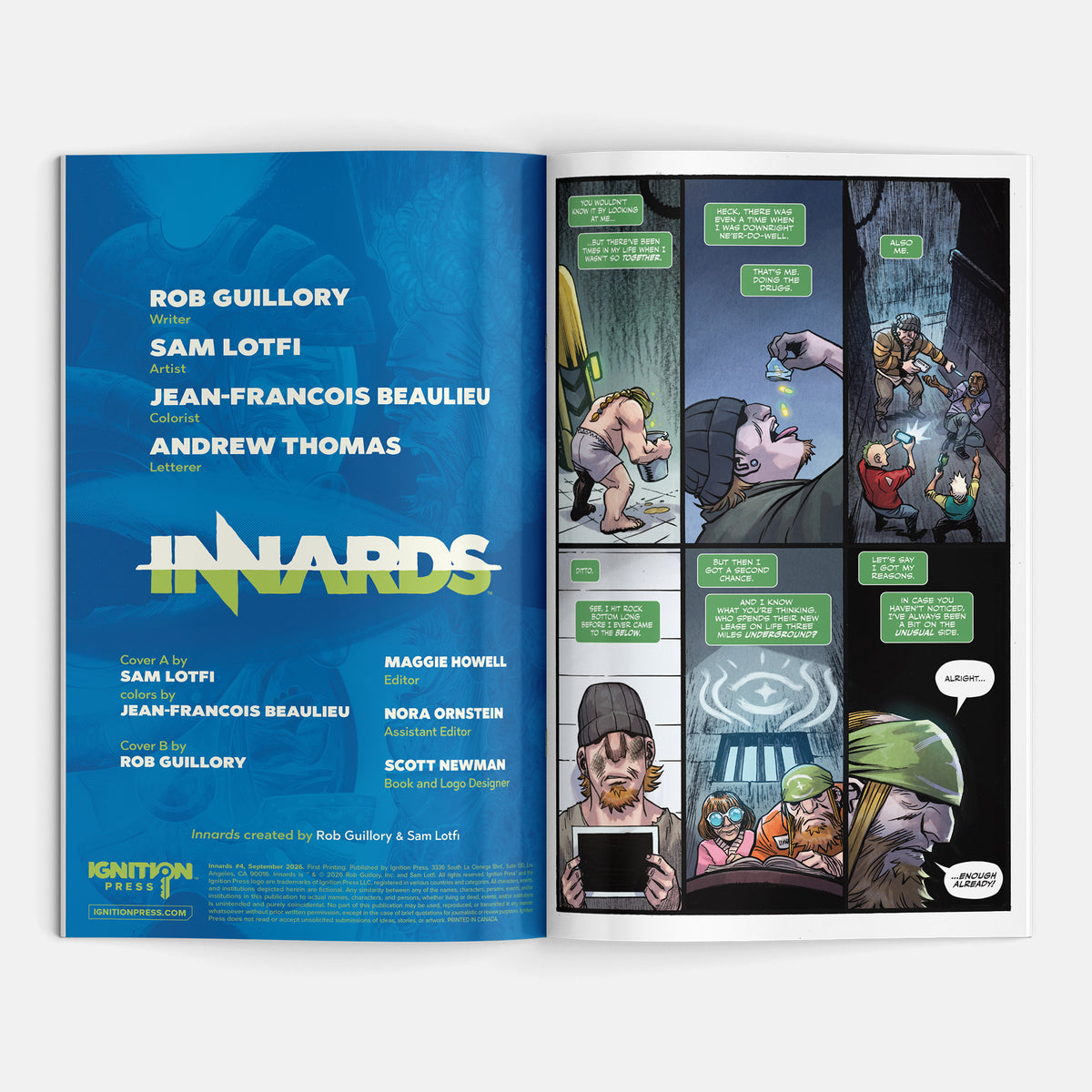 Innards #4 Cover B Rob Guillory