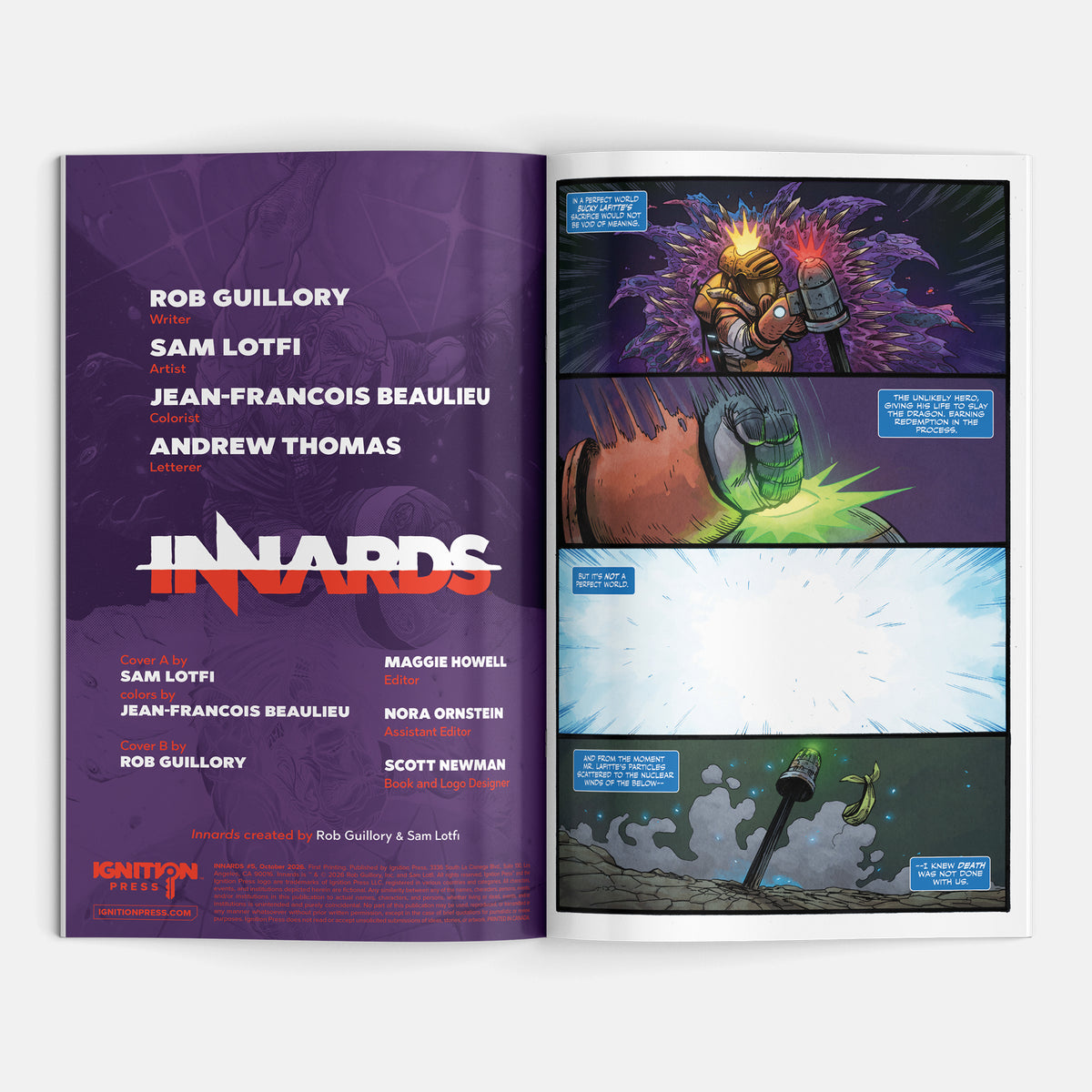 Innards #5 Cover B Rob Guillory