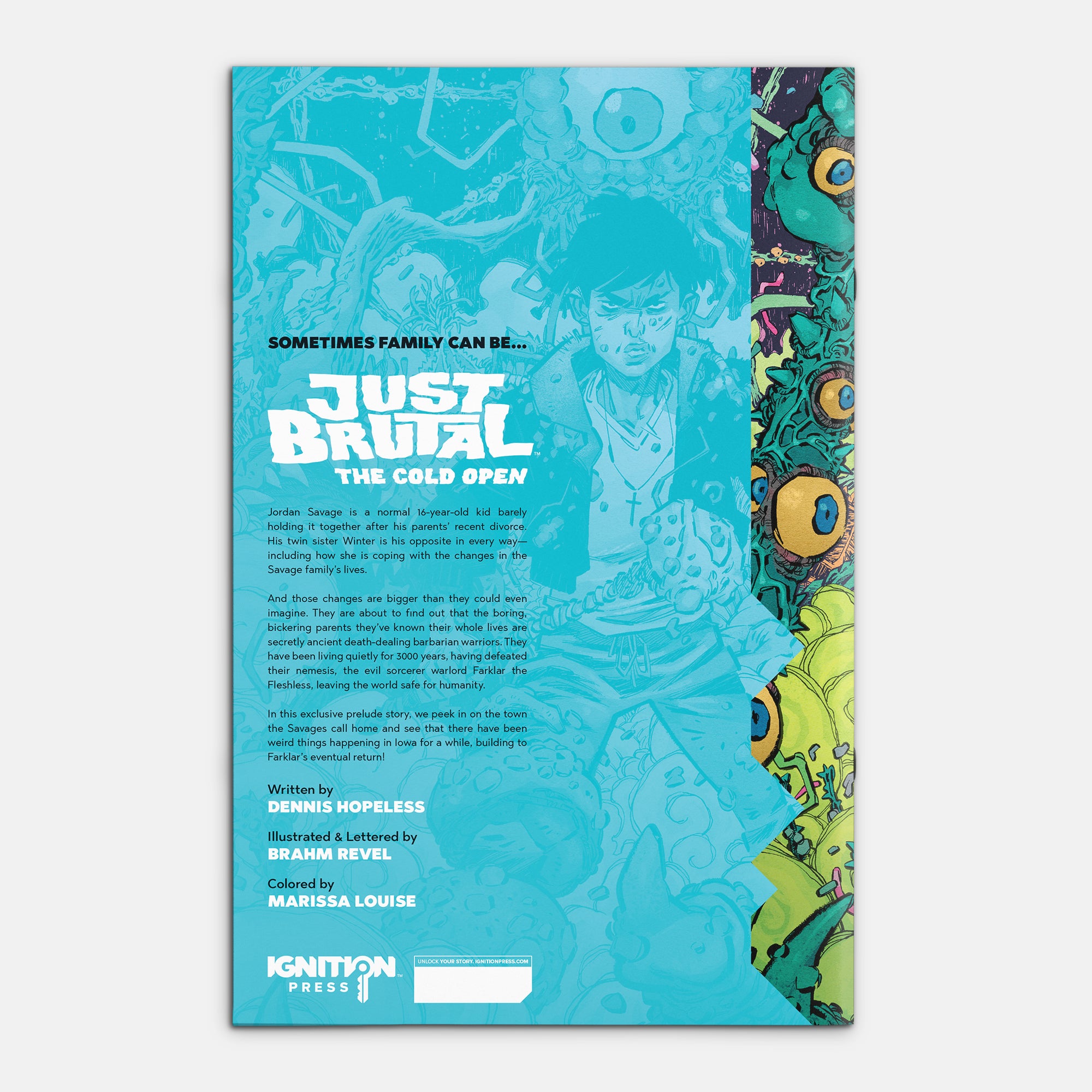 Just Brutal: Cold Open Cover B Jorge Corona