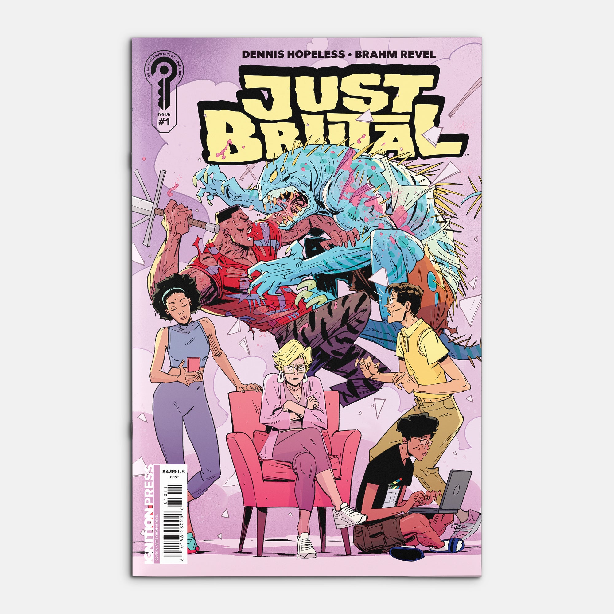 Just Brutal #1 Cover A Brahm Revel