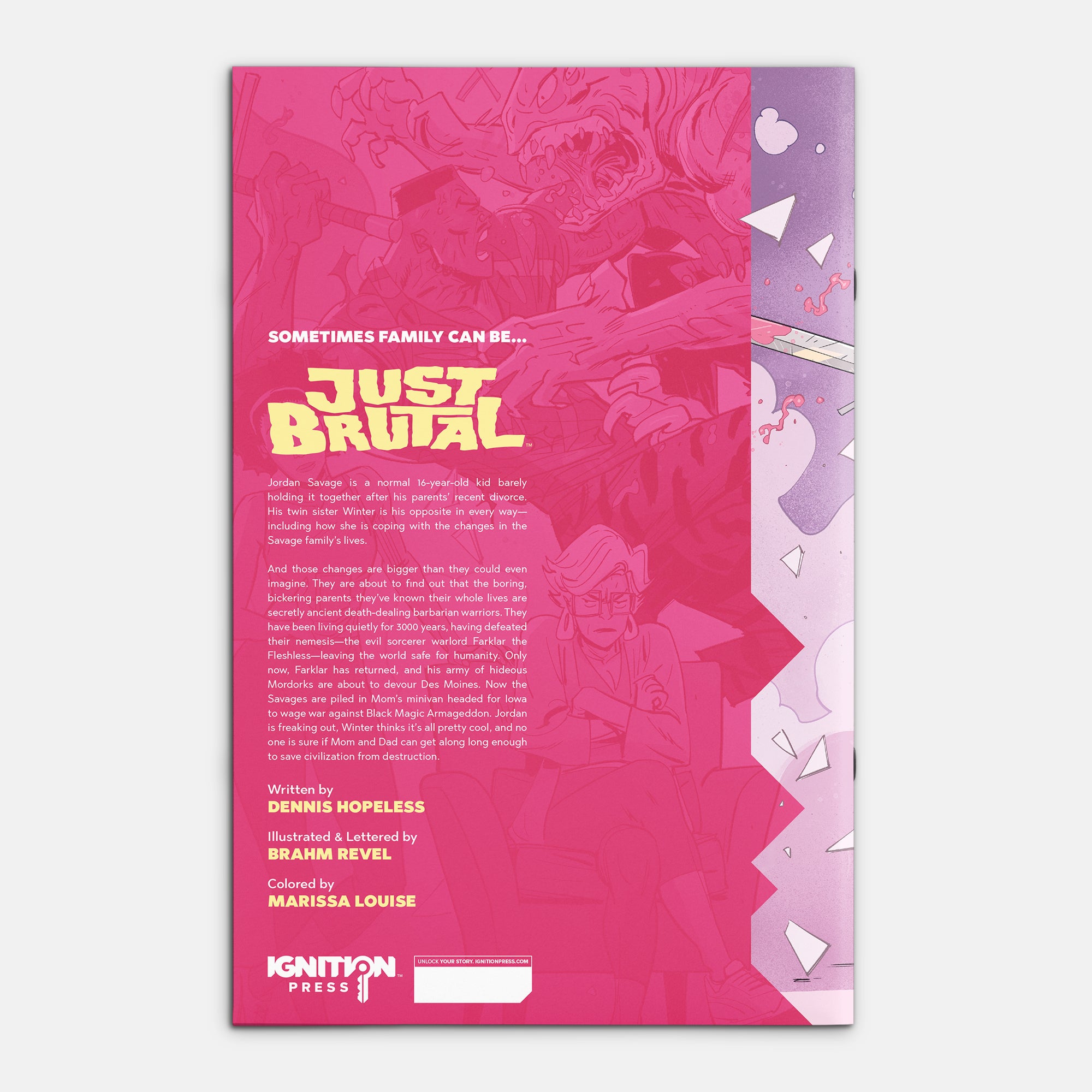 Just Brutal #1 Cover A Brahm Revel