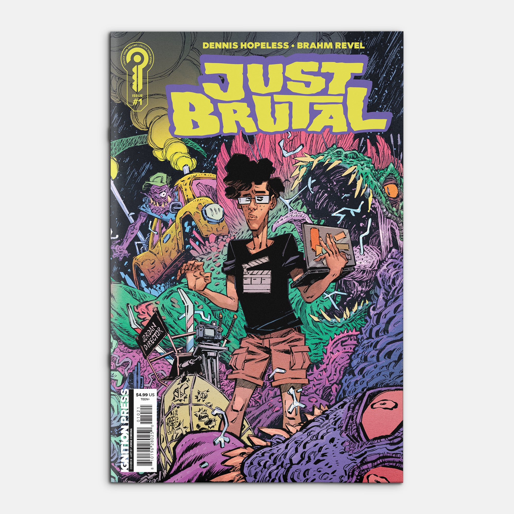 Just Brutal #1 Cover B Jorge Corona