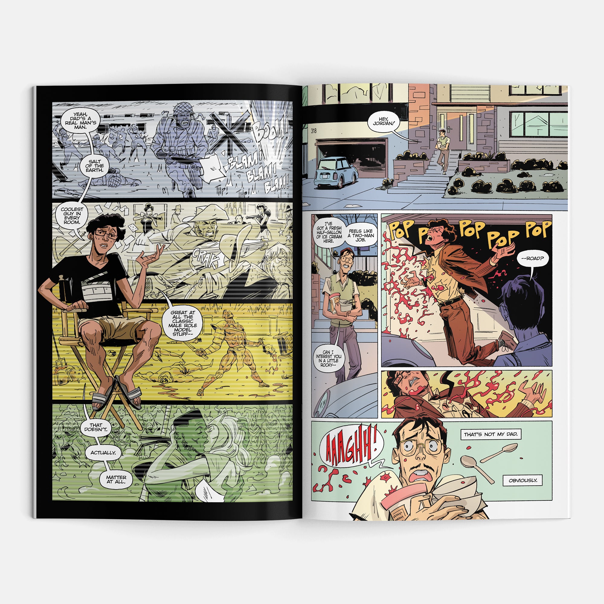 Just Brutal #1 Cover A Brahm Revel