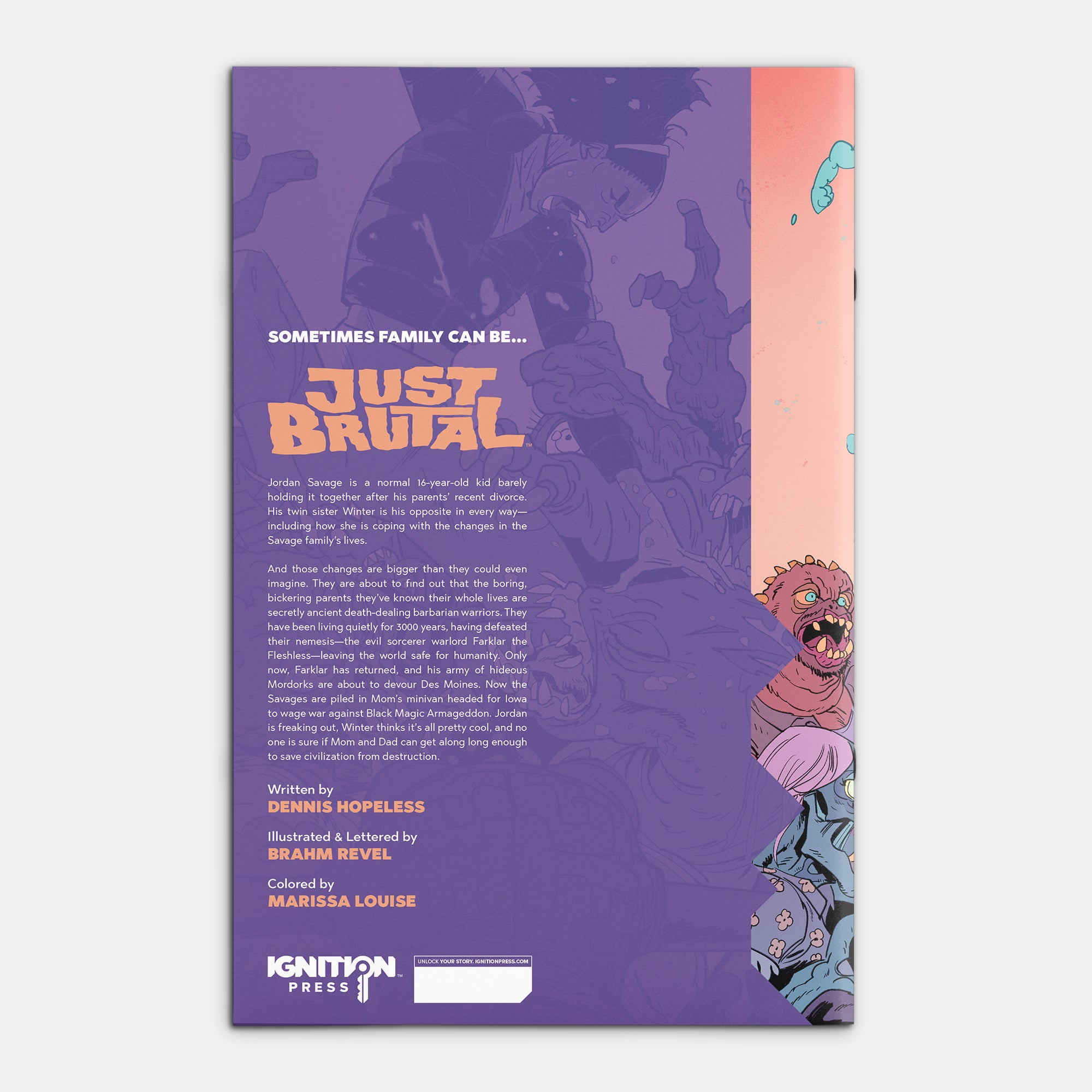 Just Brutal #2 Cover A Brahm Revel