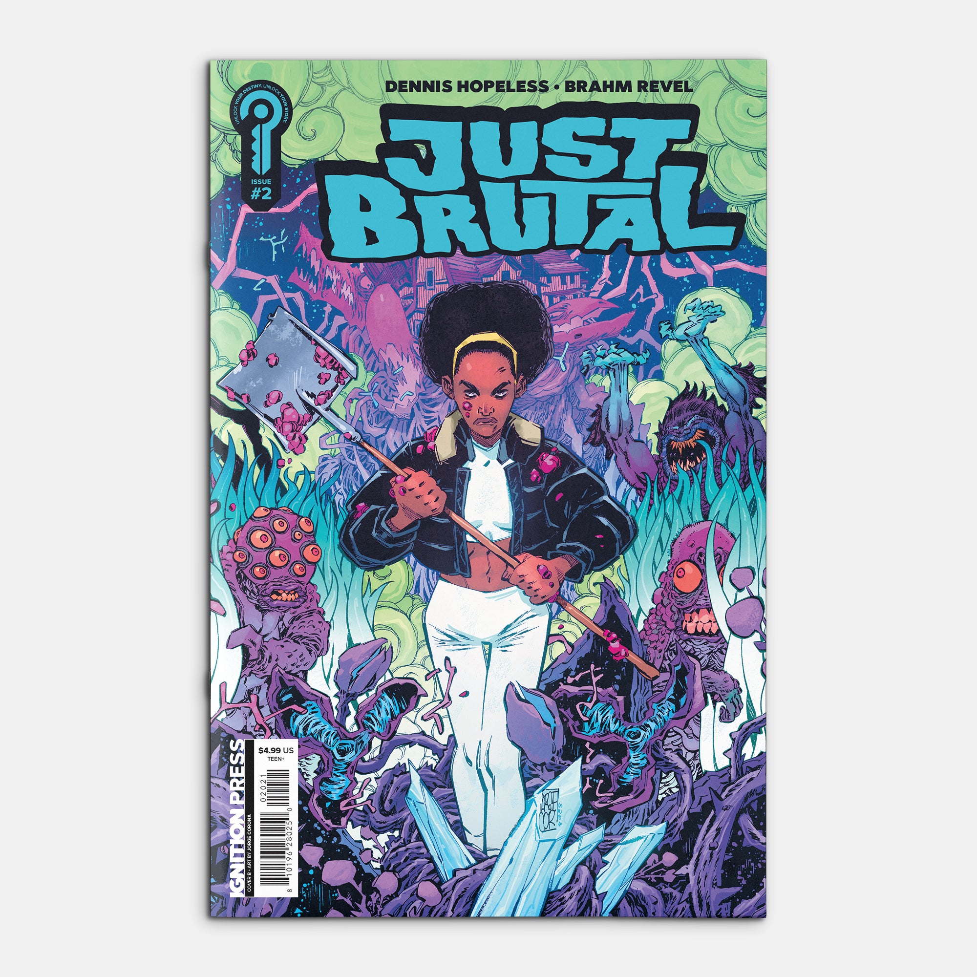 Just Brutal #2 Cover B Jorge Corona
