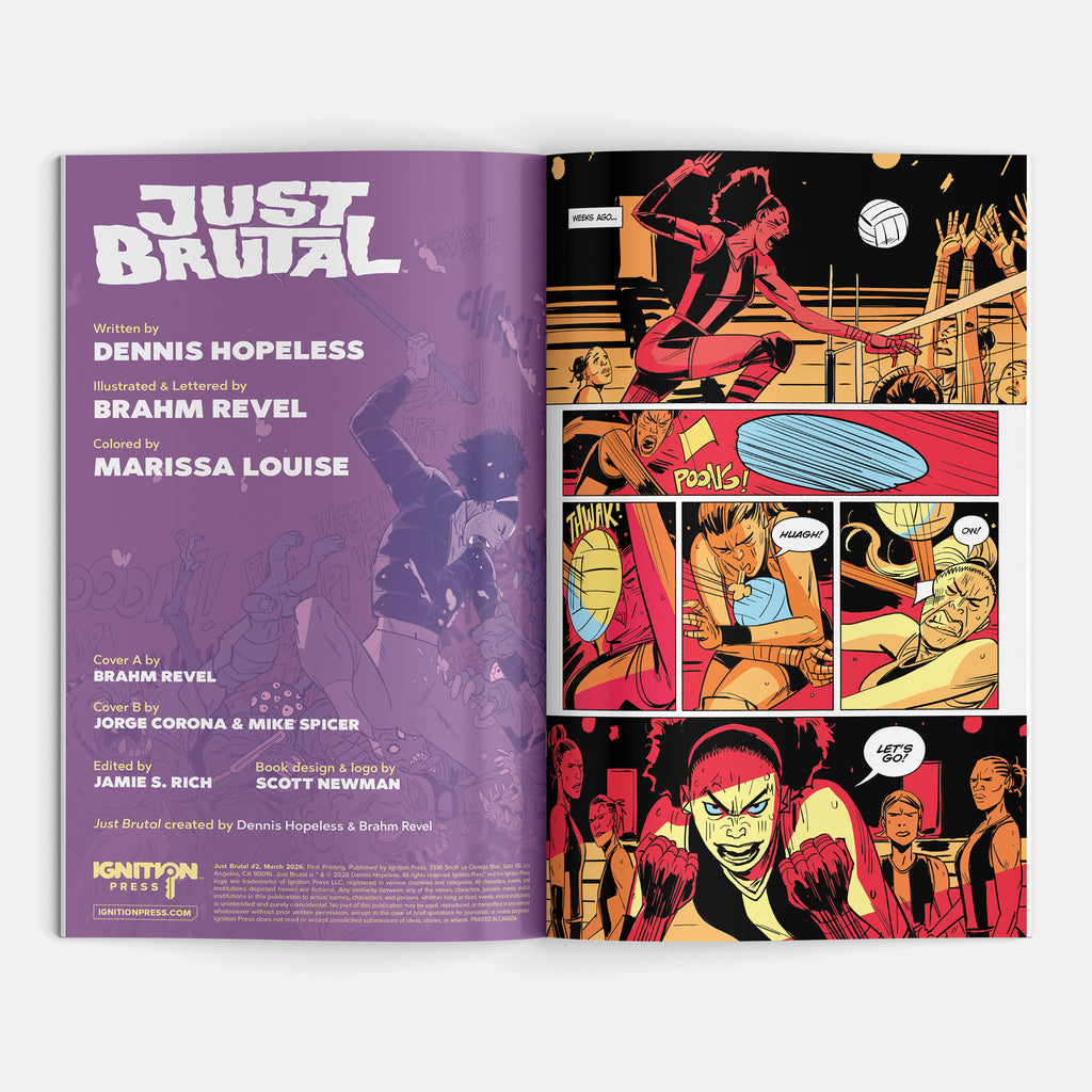 Just Brutal #2 Cover A Brahm Revel
