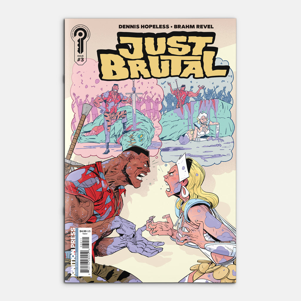 Just Brutal #3 Cover A Brahm Revel