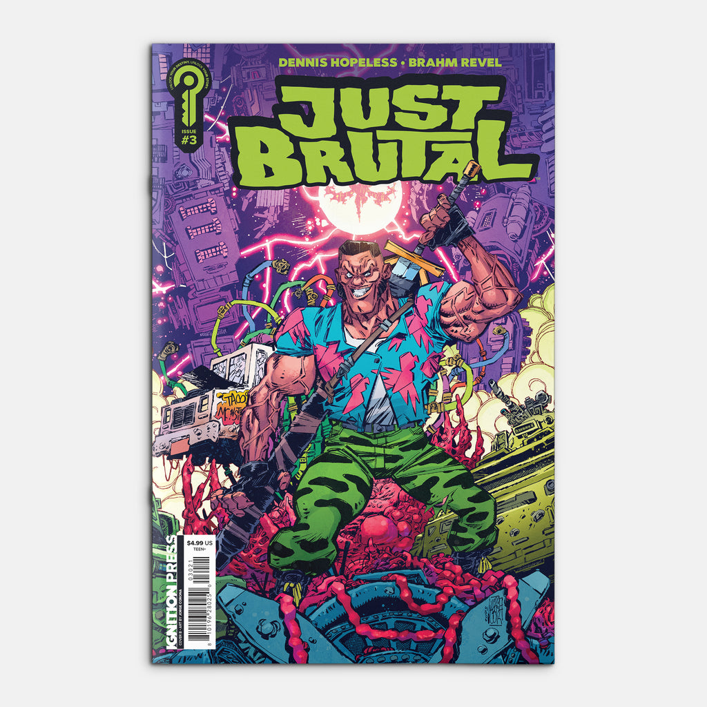 Just Brutal #3 Cover B Jorge Corona