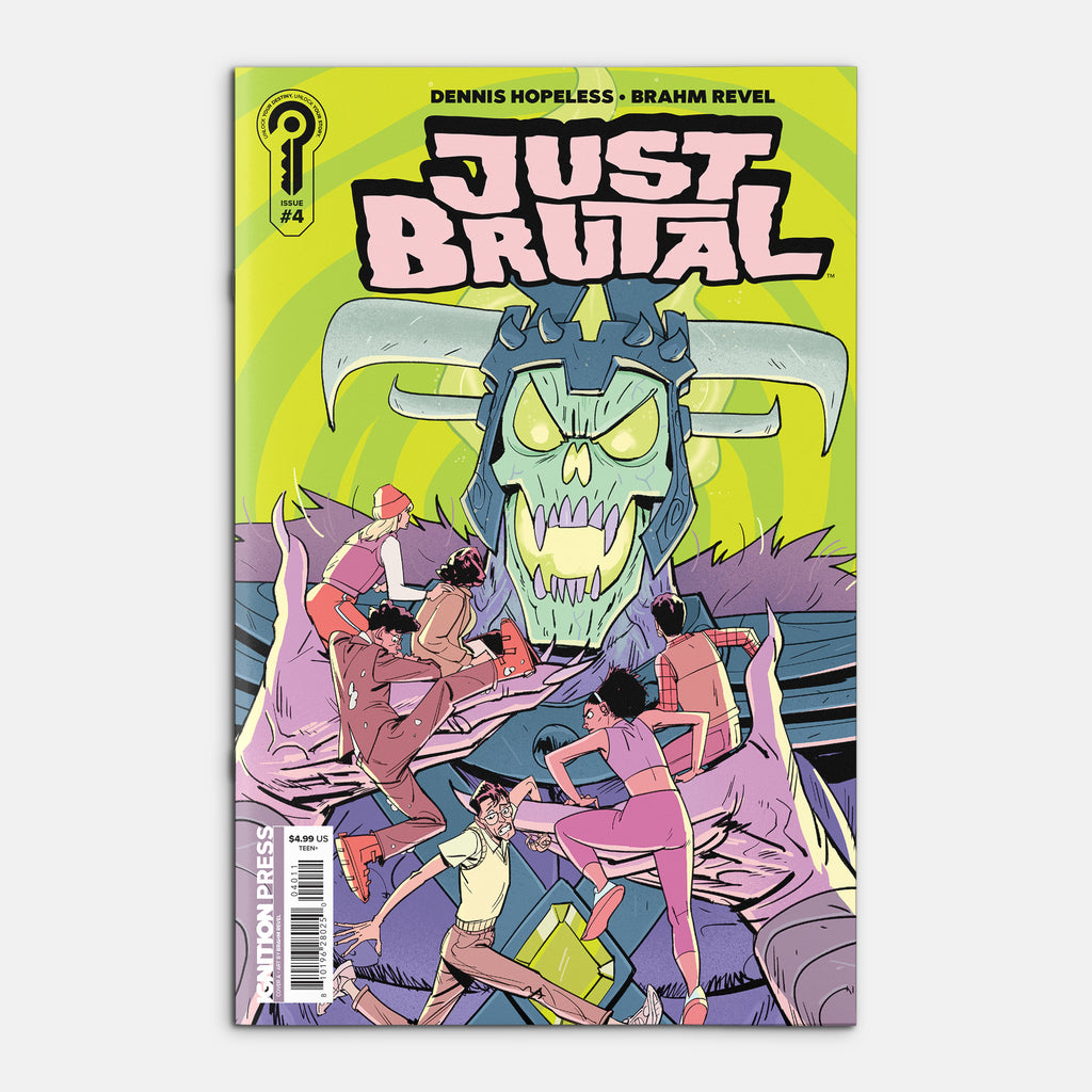 Just Brutal #4 Cover A Brahm Revel