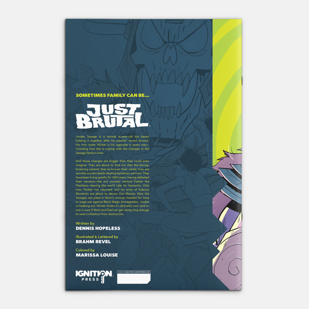 Just Brutal #4 Cover A Brahm Revel