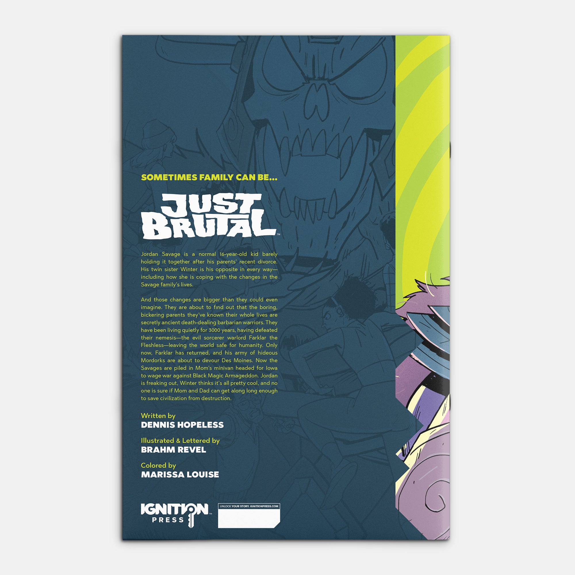 Just Brutal #4 Cover A Brahm Revel