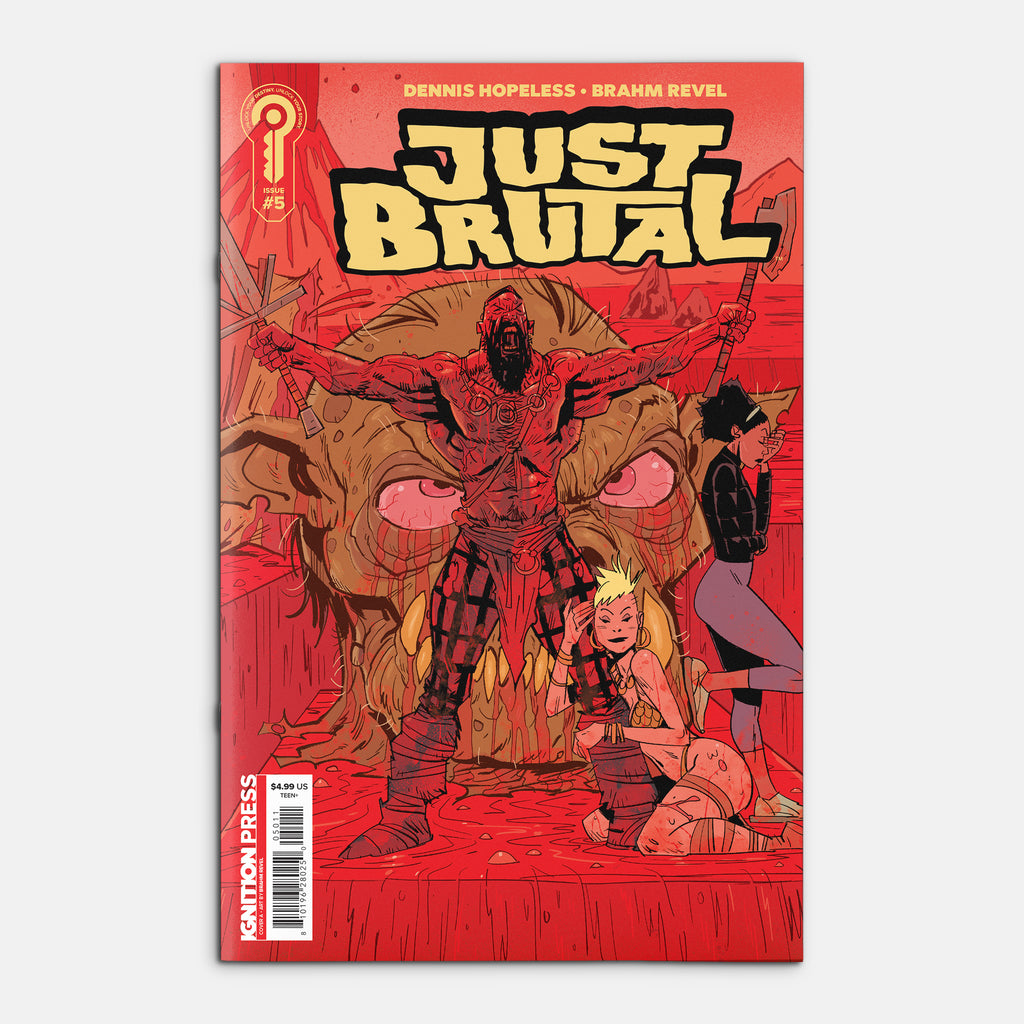 Just Brutal #5 Cover A Brahm Revel