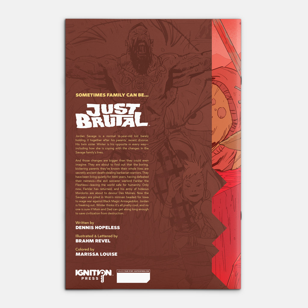 Just Brutal #5 Cover A Brahm Revel