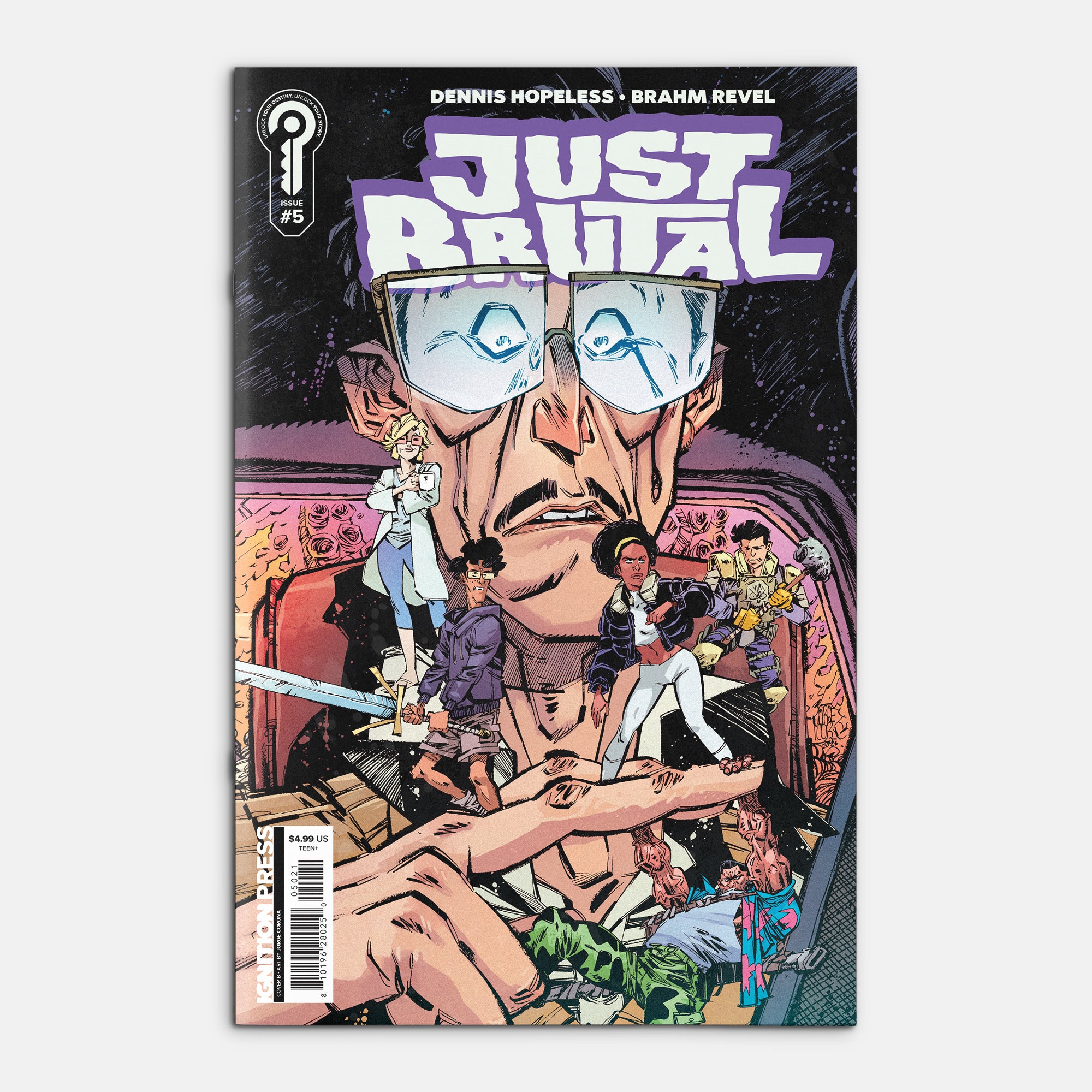 Just Brutal #5 Cover B Jorge Corona