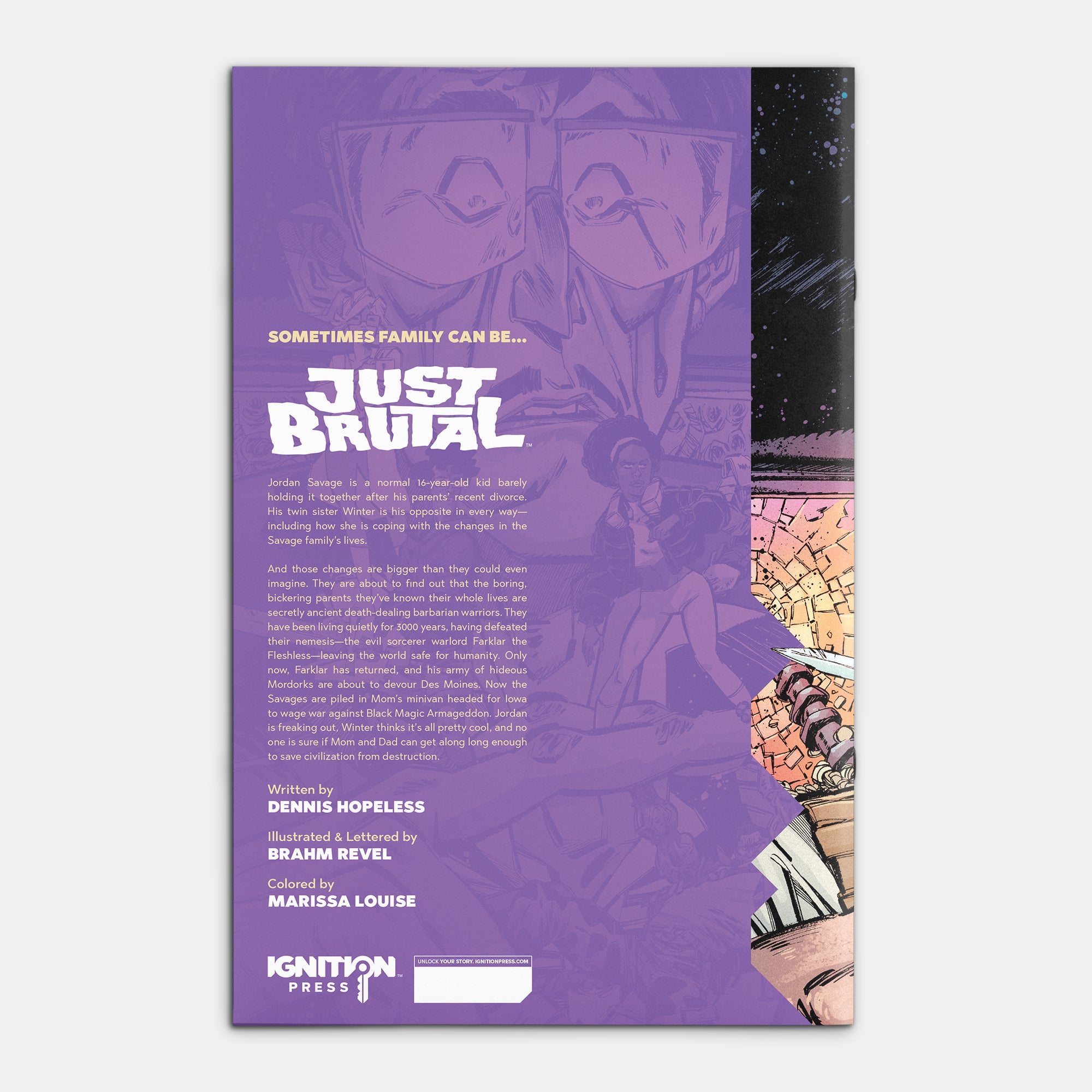 Just Brutal #5 Cover B Jorge Corona