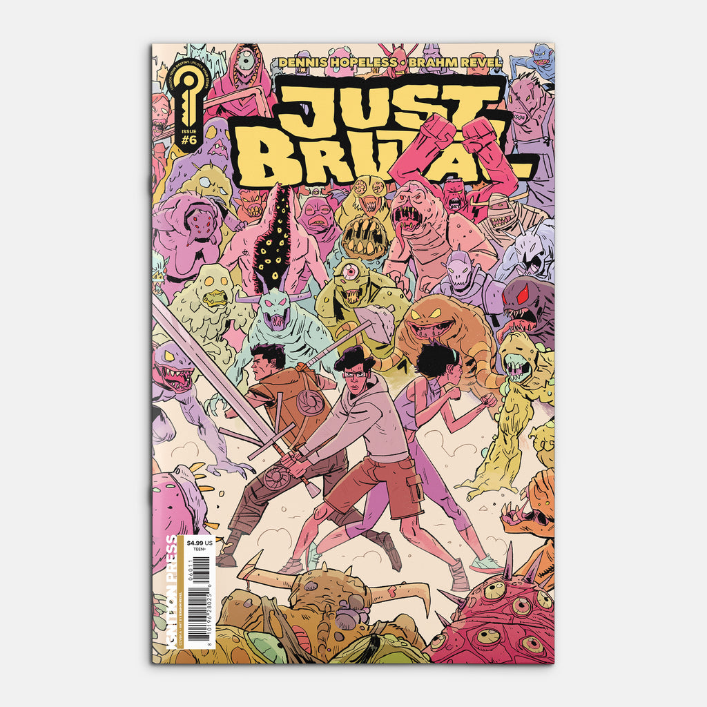 Just Brutal #6 Cover A Brahm Revel