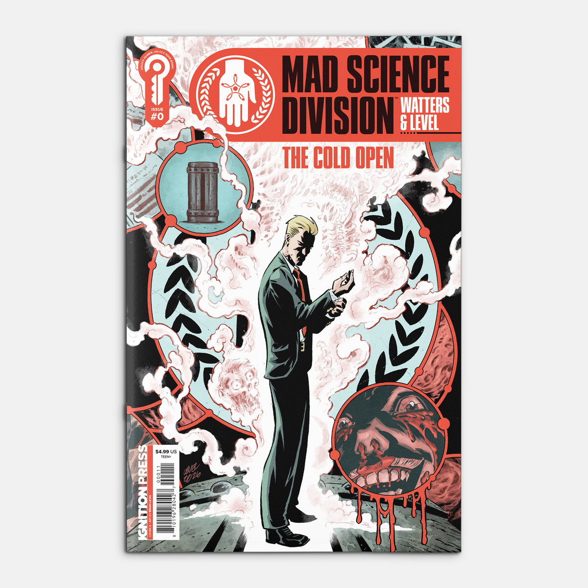 Mad Science Division: The Cold Open Cover A Brian Level LCSD