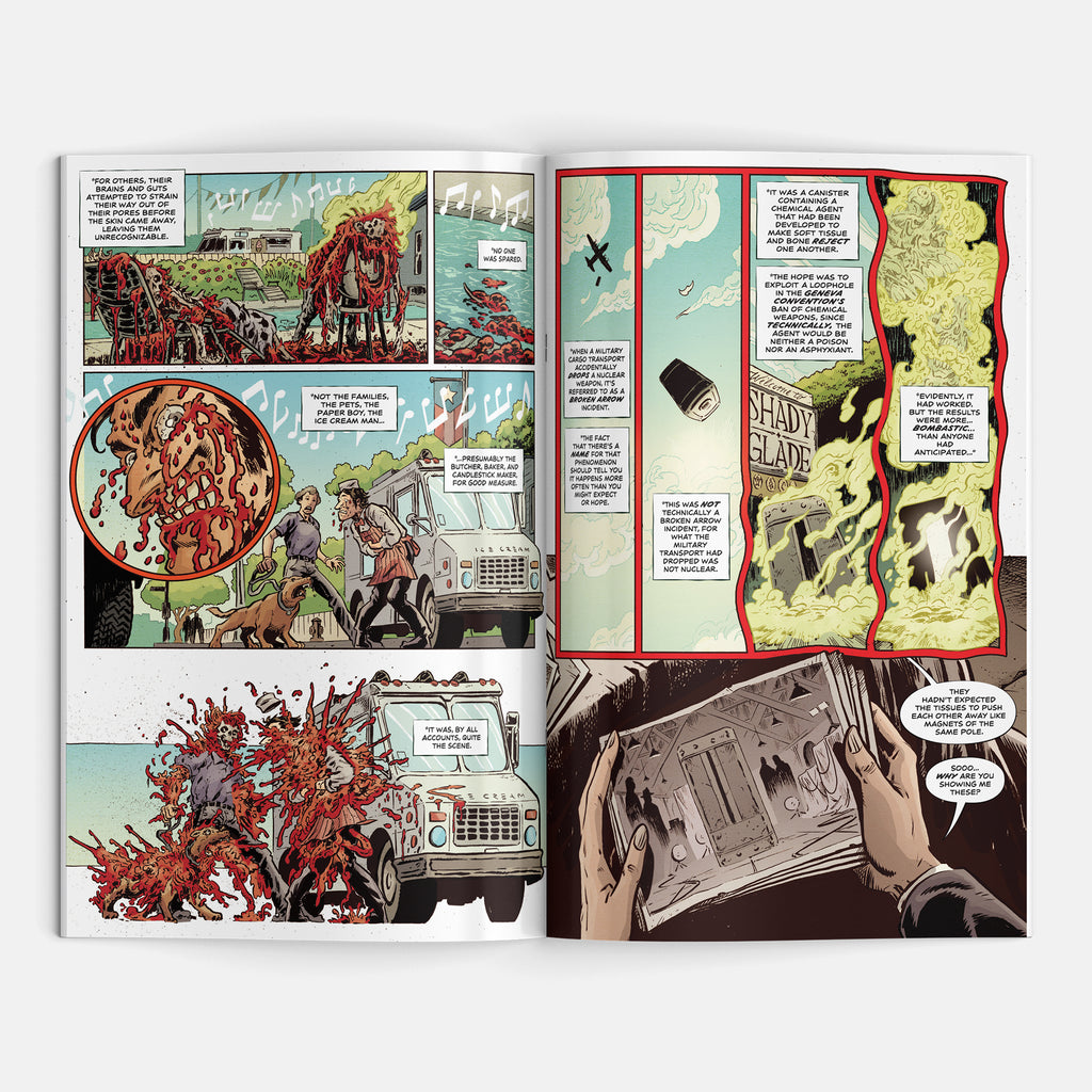 Mad Science Division: The Cold Open Cover B Riley Rossmo