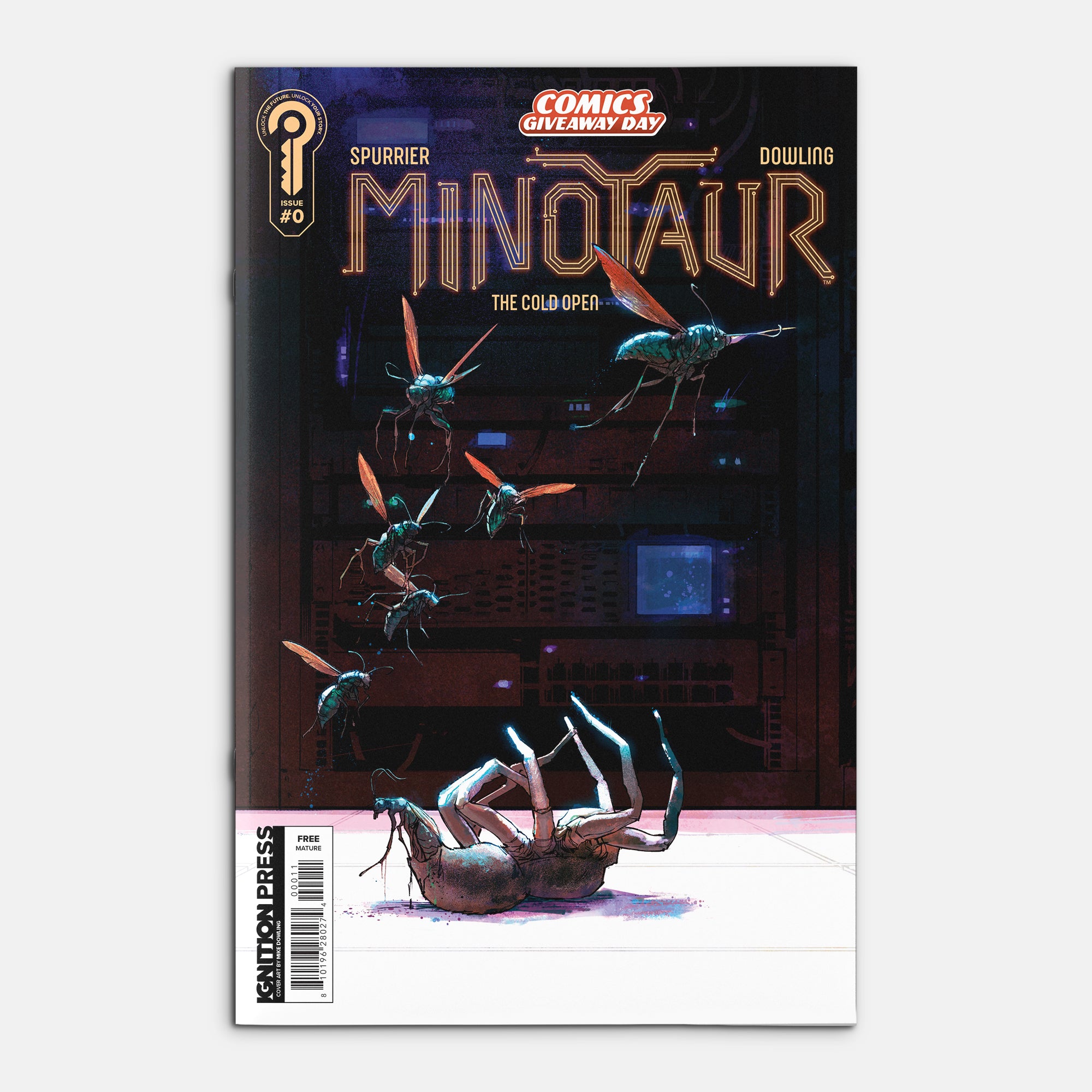 Minotaur The Cold Open Cover A Michael Dowling CGD 2026