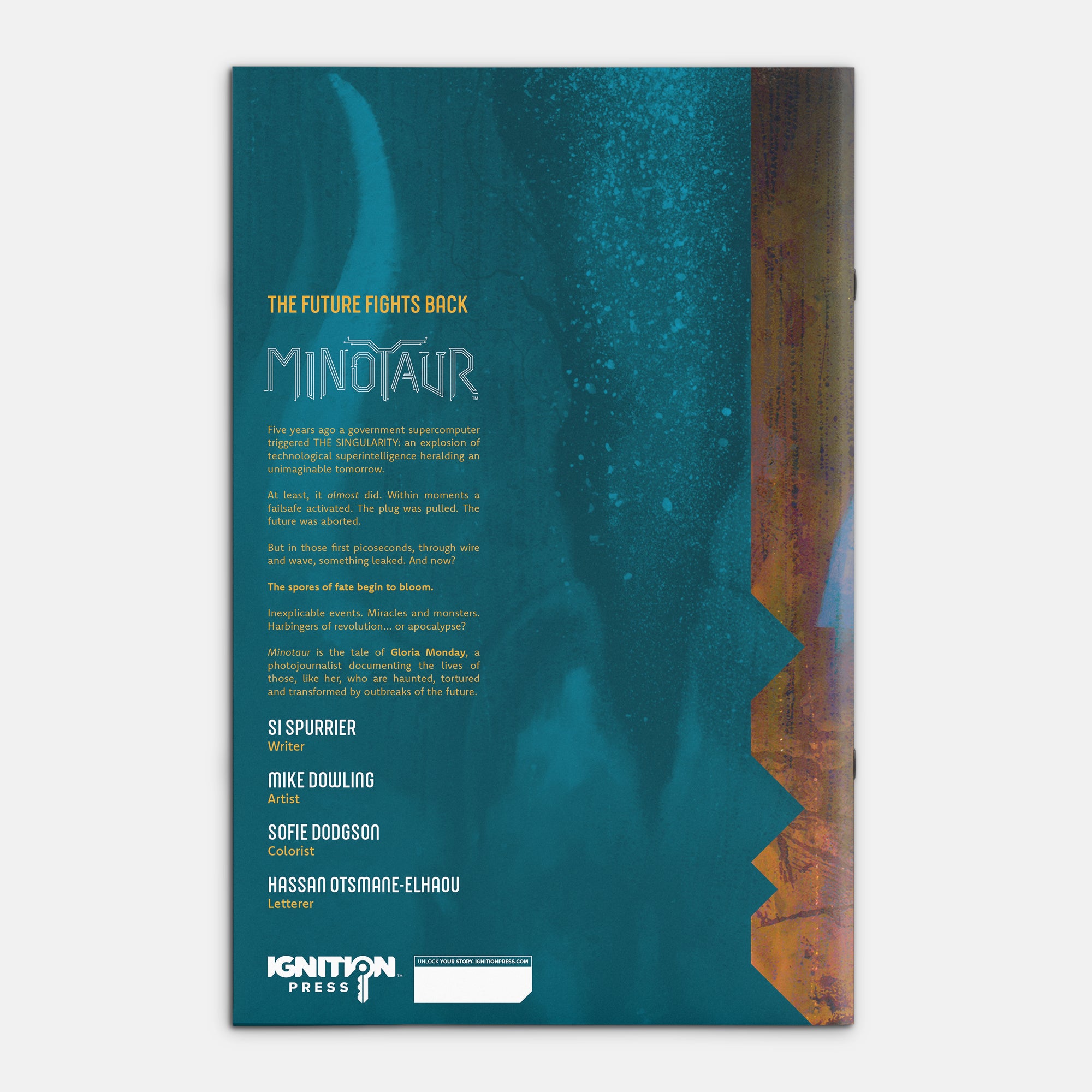 Minotaur #1 Cover C Martin Simmonds 1:10